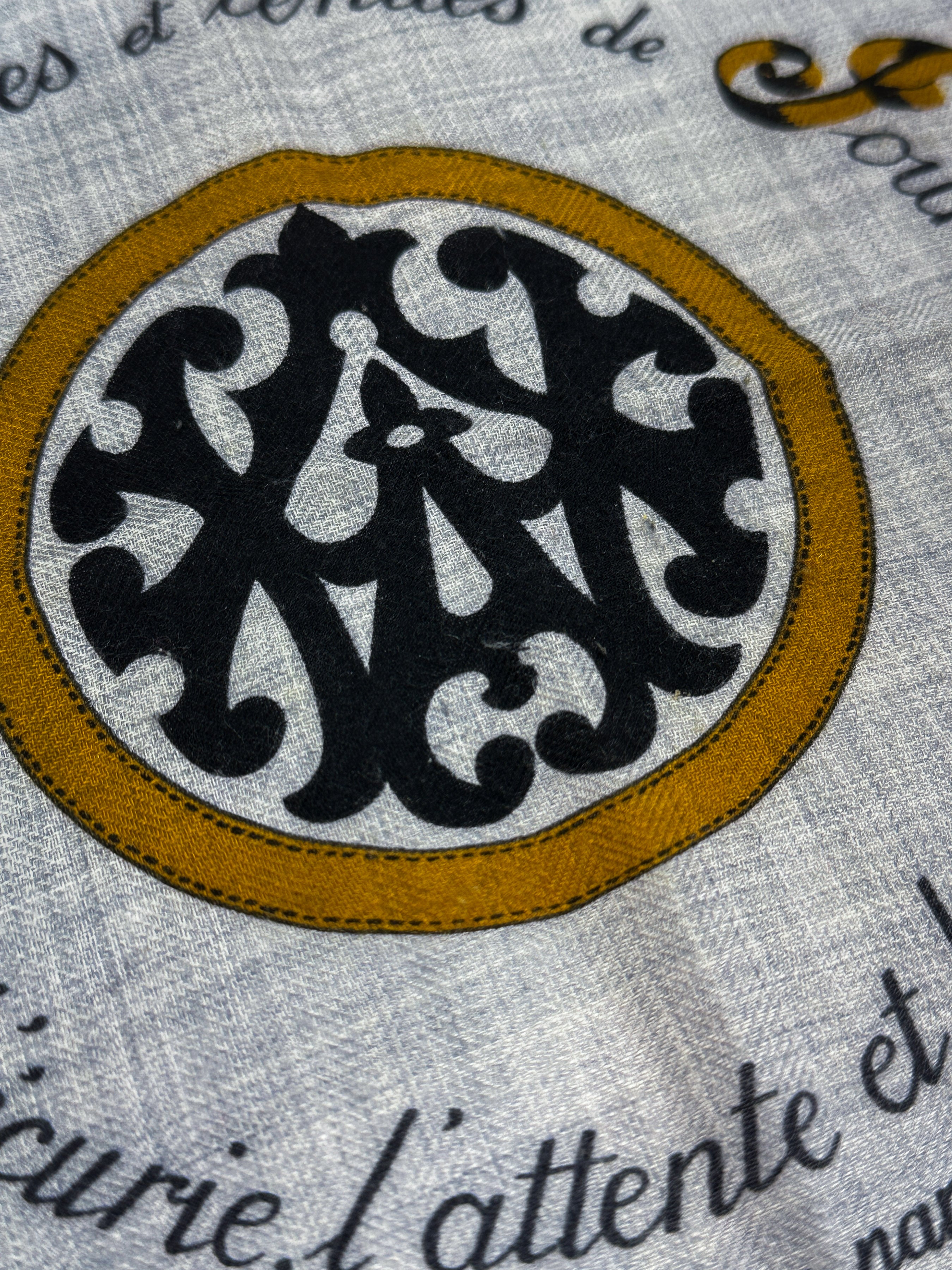 Hermès Encadré Blason Cashmere Silk 90