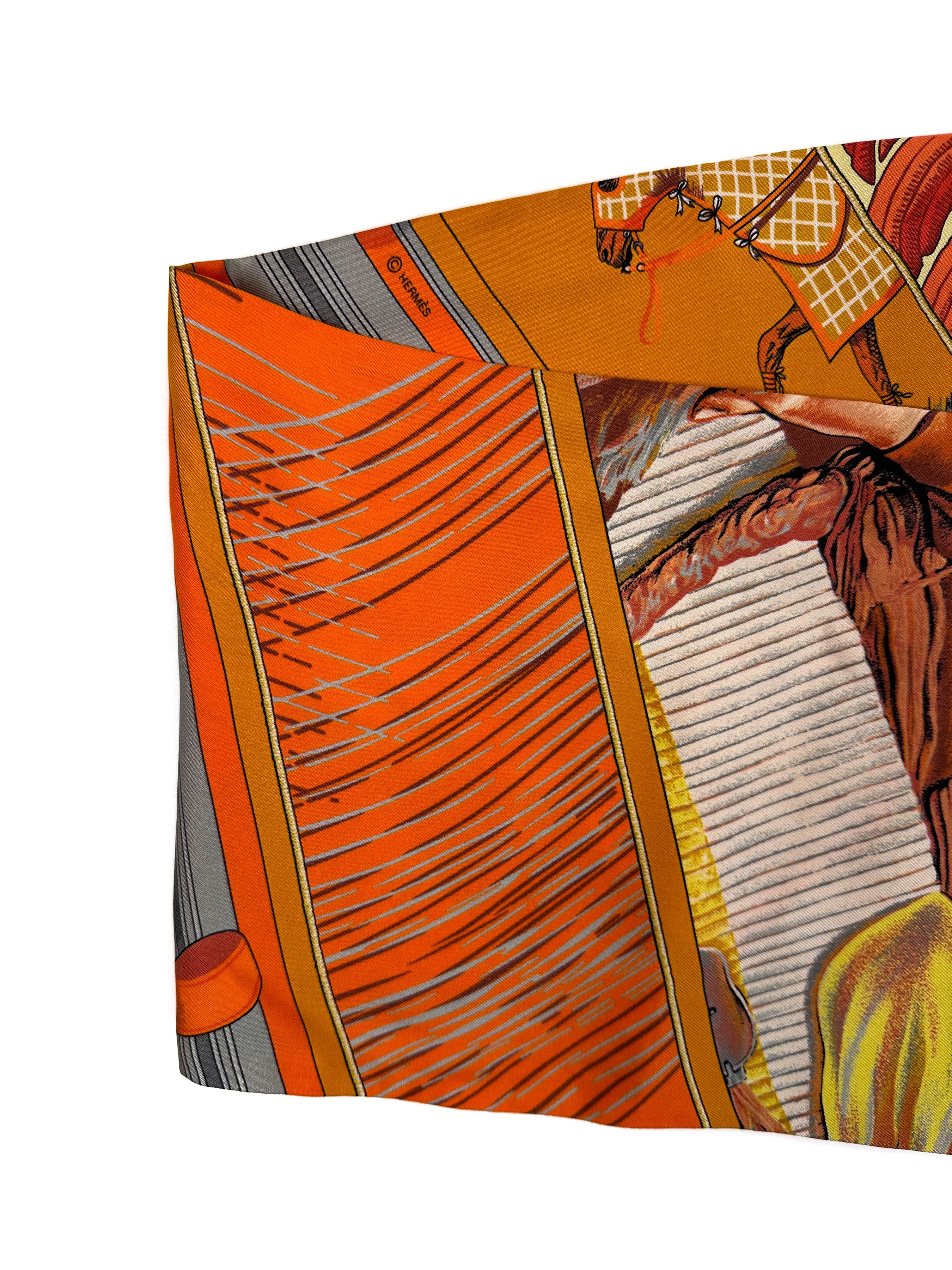 Hermès Carré en Carrés Maxi Twilly