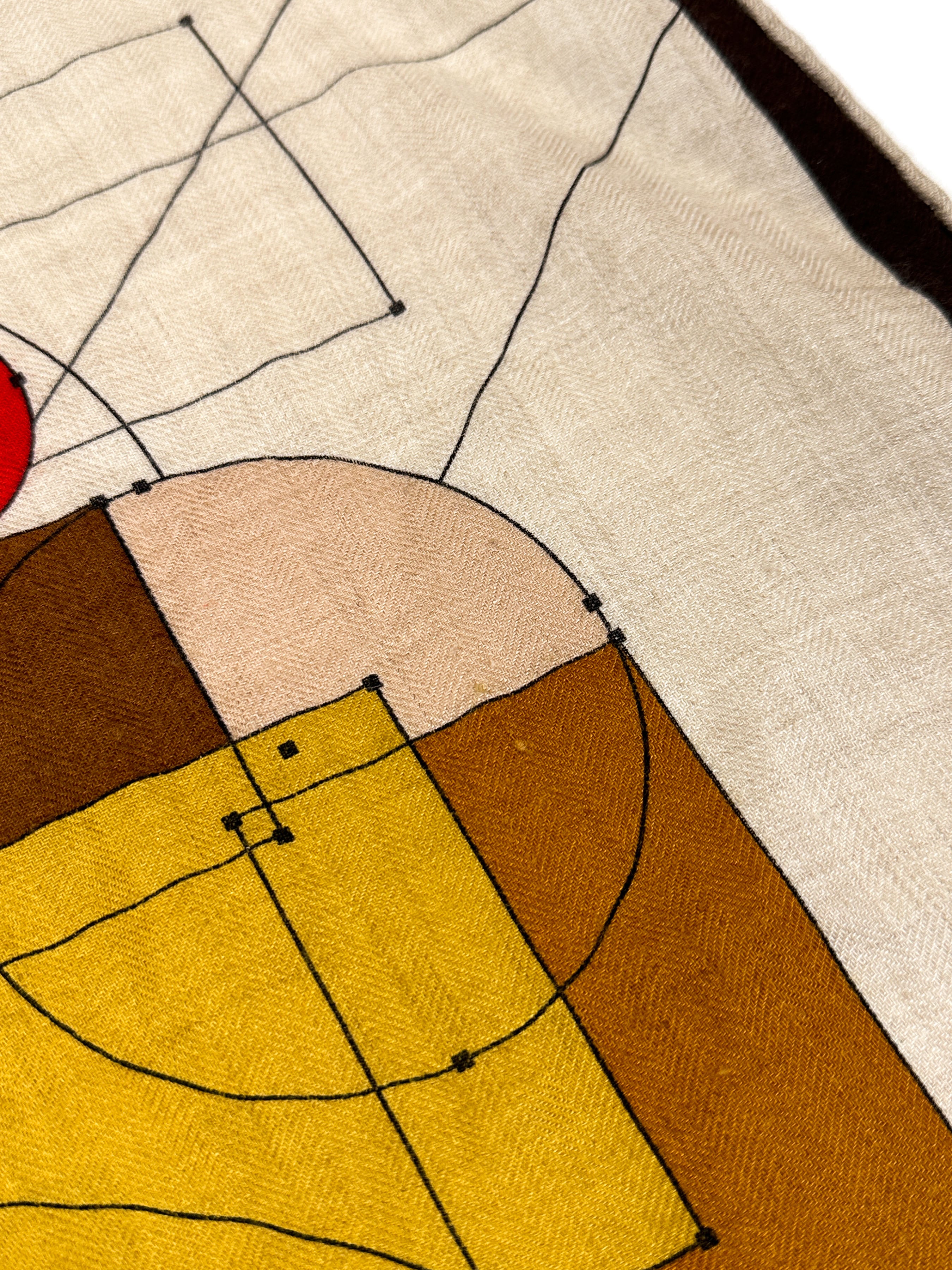 Hermès Échec Au Roi Cashmere Silk 140