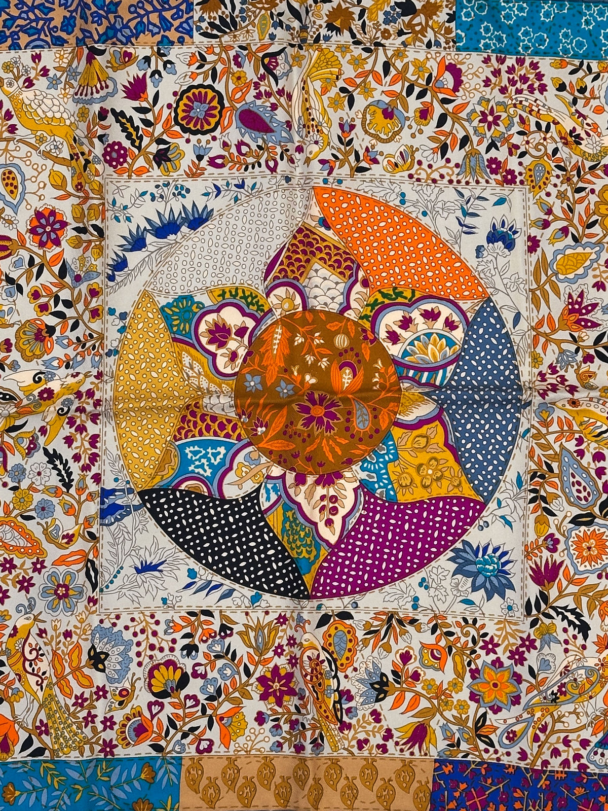 Hermès Piqué Fleuri de Provence 45