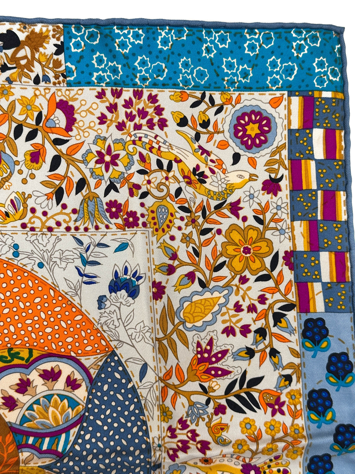 Hermès Piqué Fleuri de Provence 45