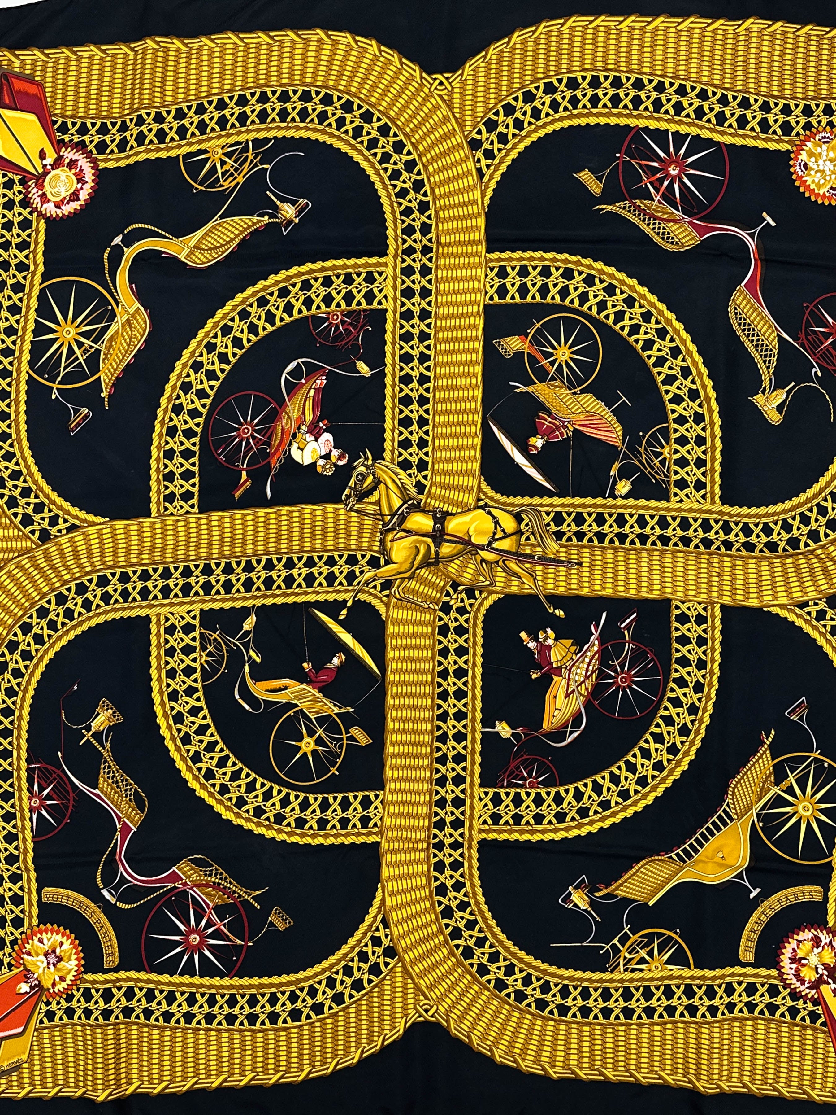 Hermès Voitures Paniers 90