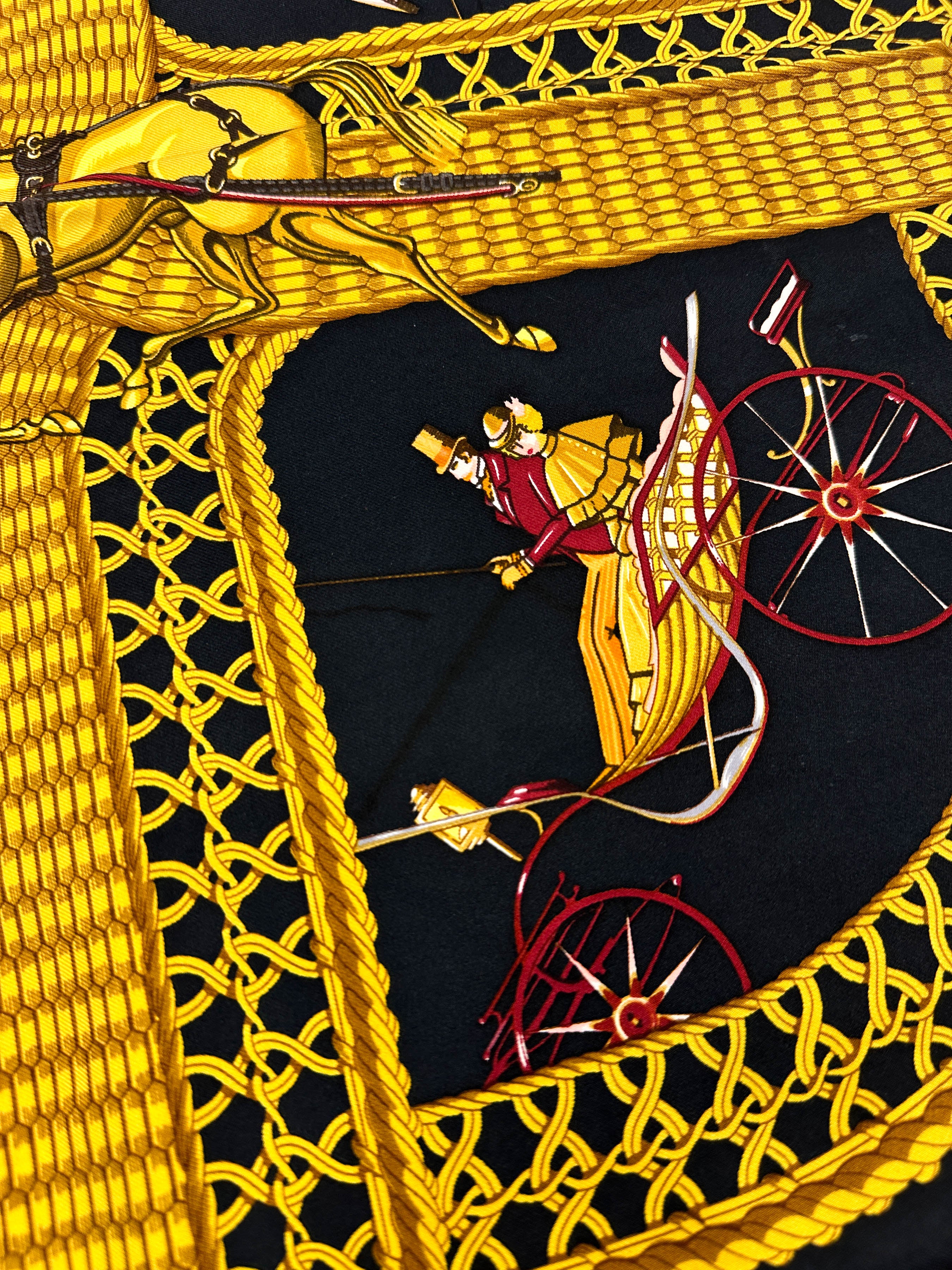 Hermès Voitures Paniers 90