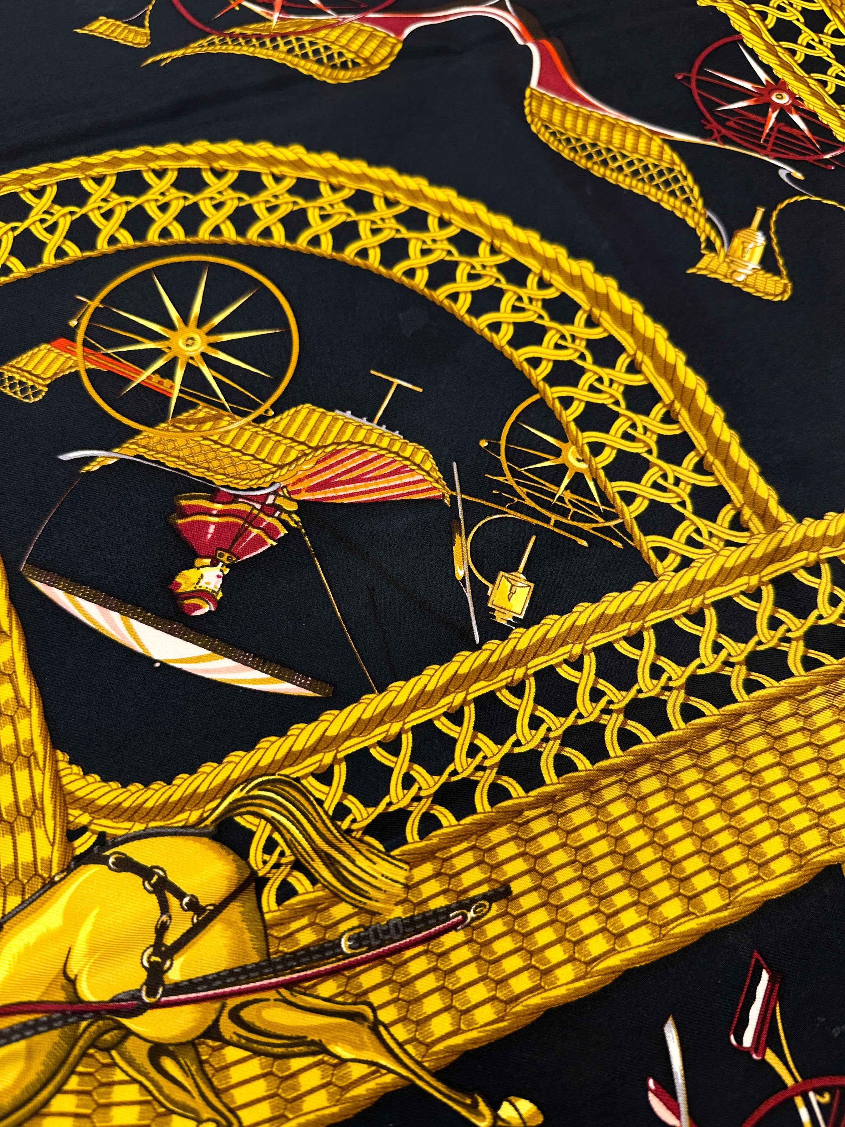 Hermès Voitures Paniers 90