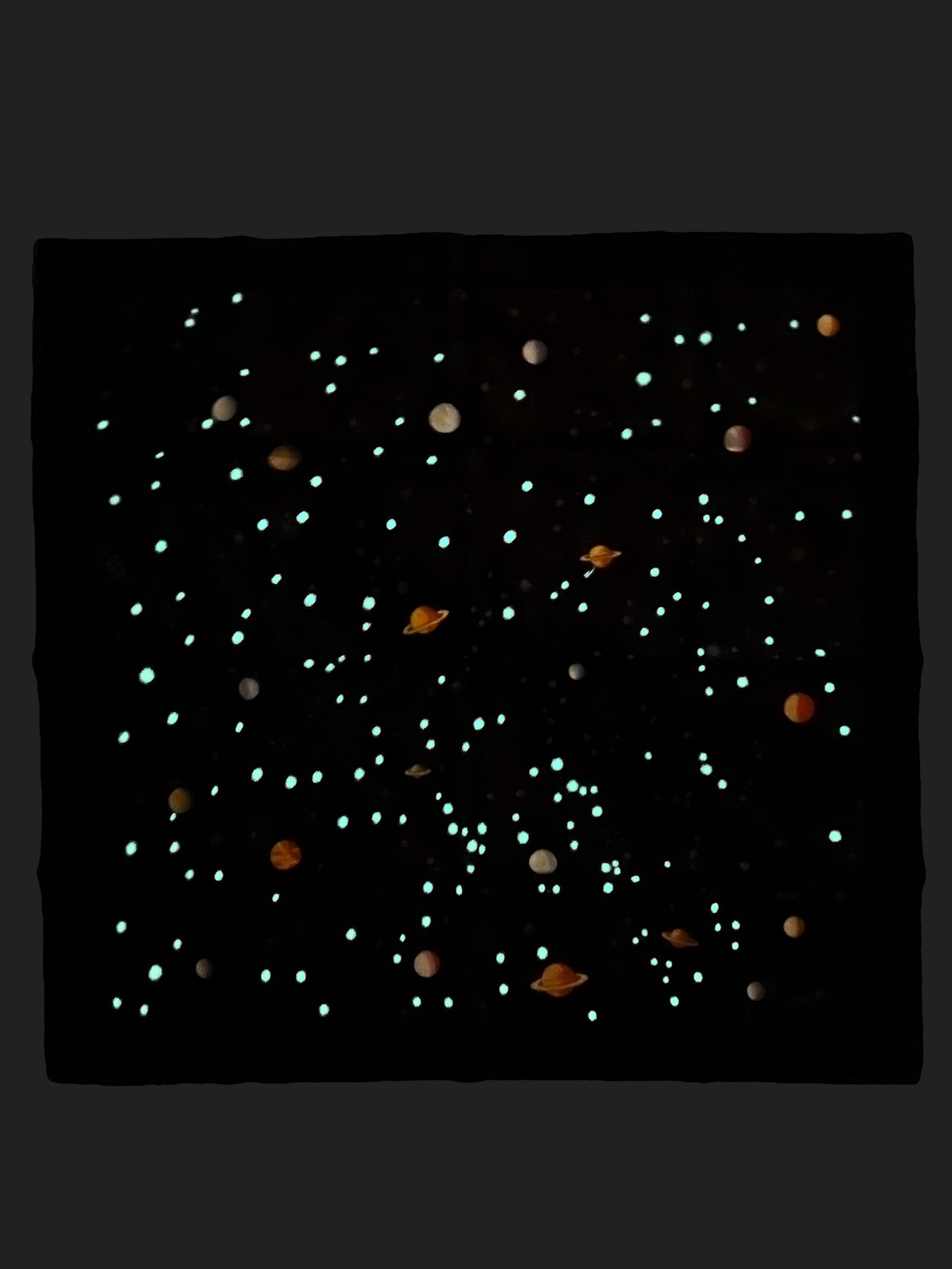 Hermès Limited Edition Glow In The Dark La Voie Lactée 90