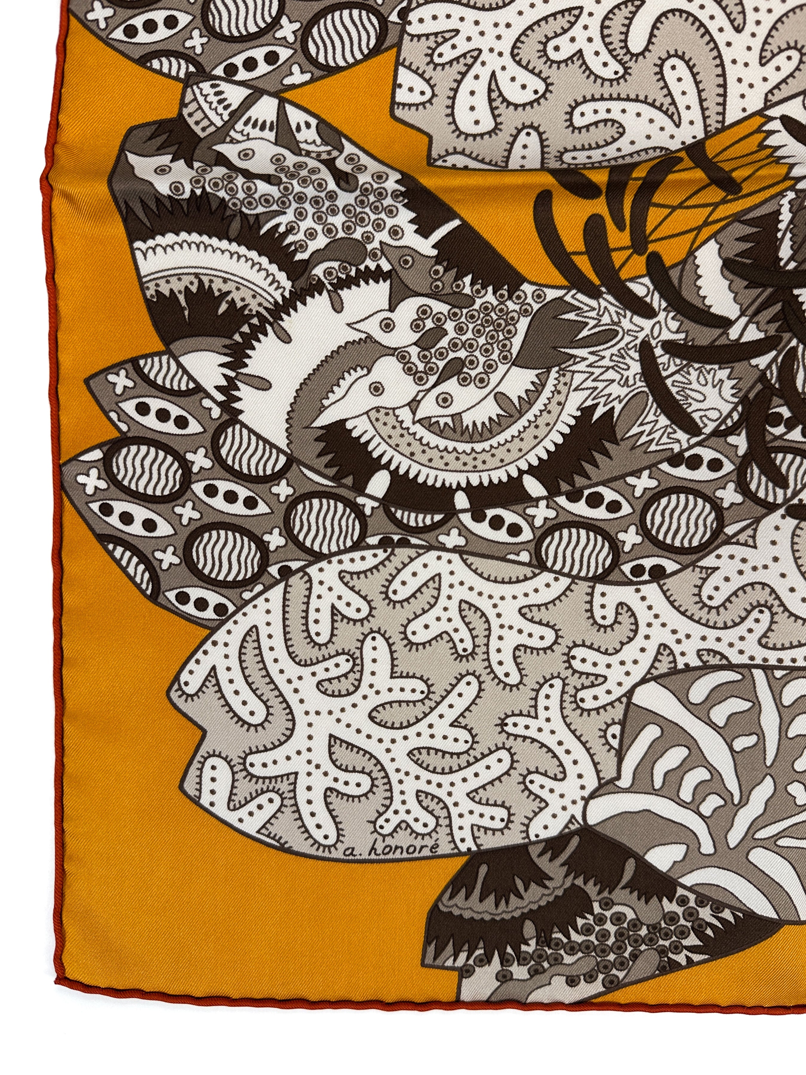 Hermès Fleurs d'Indiennes 90