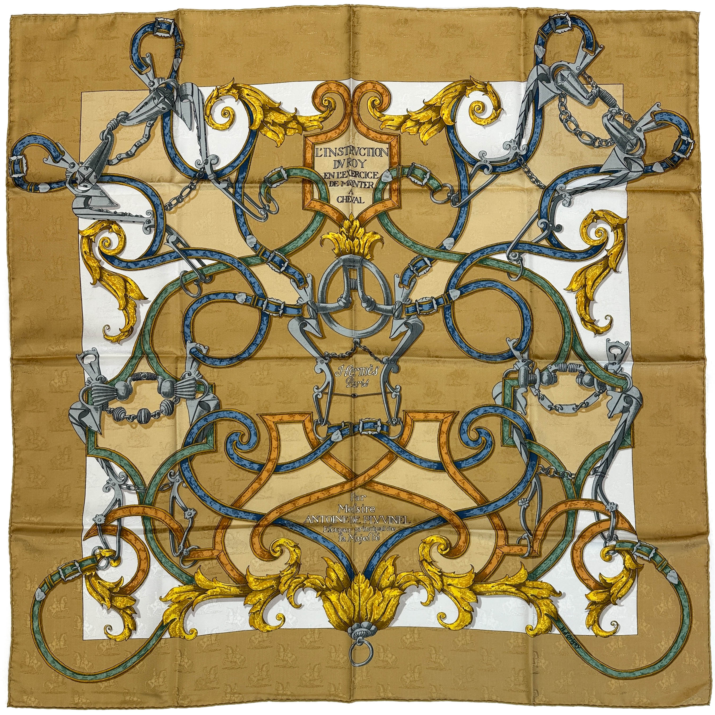 Hermès L’Instructions du Roy Jacquard 90