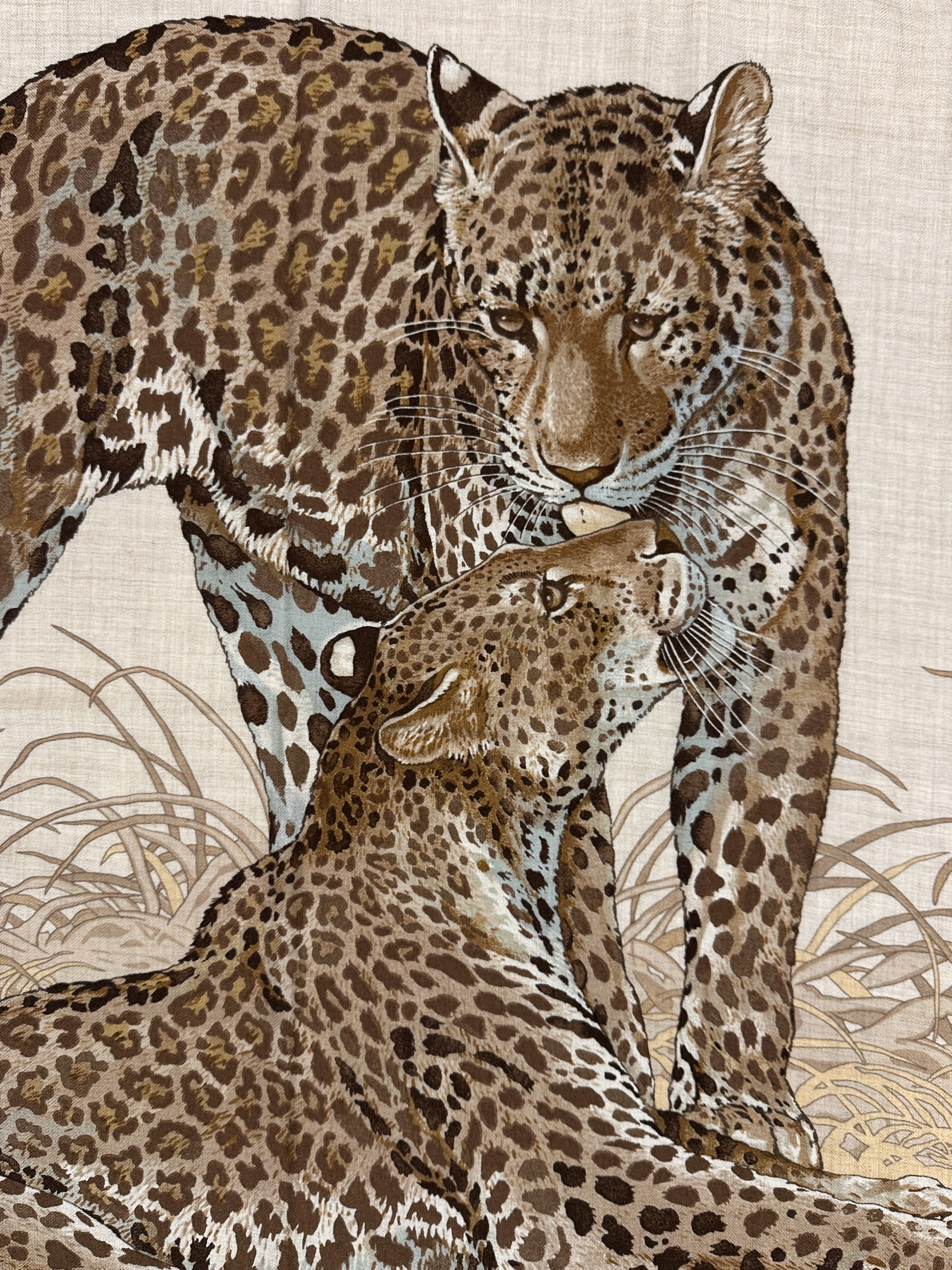 Hermès Jungle Love Cashmere Silk 140