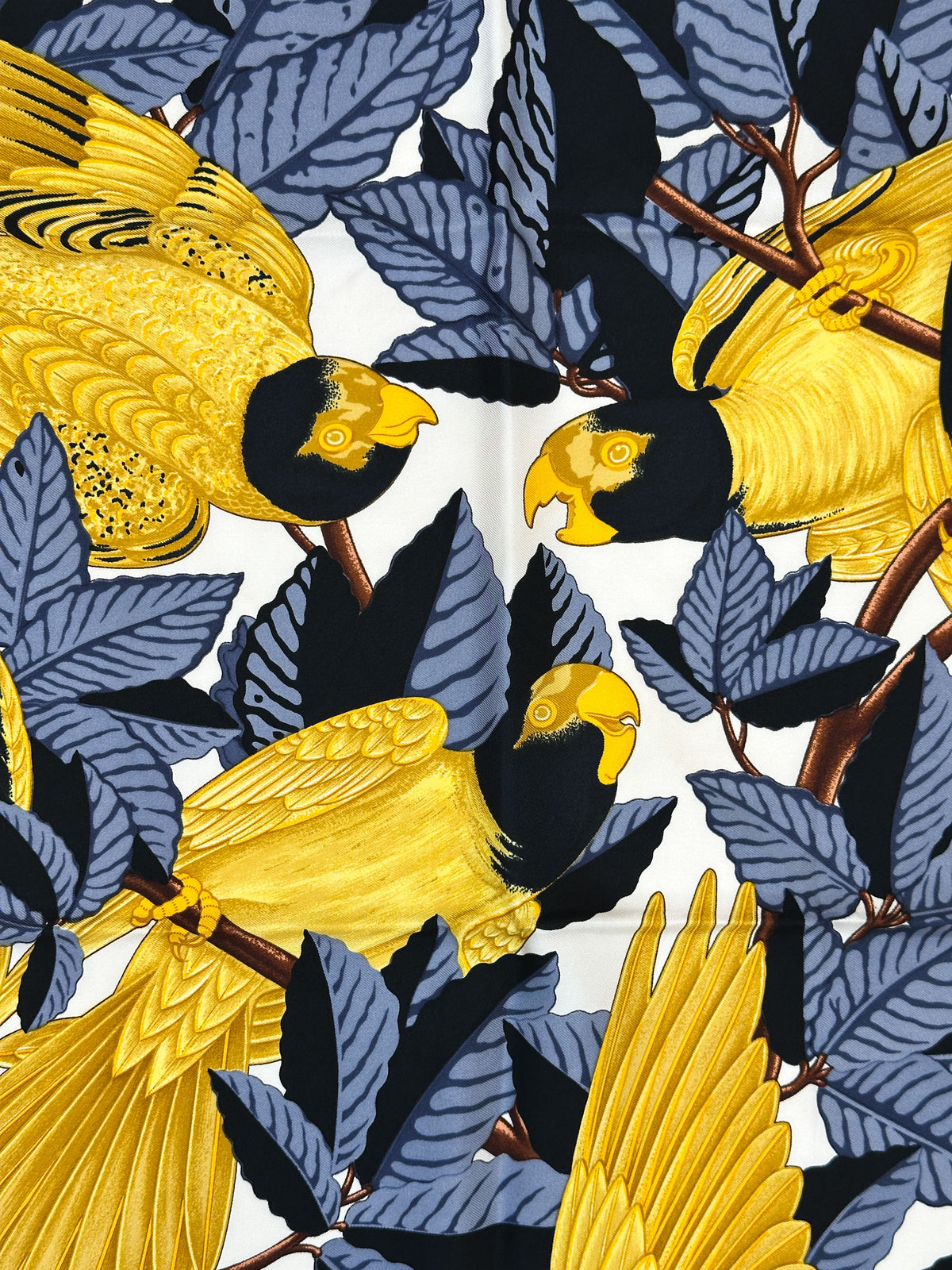Hermès Les Perroquets 90