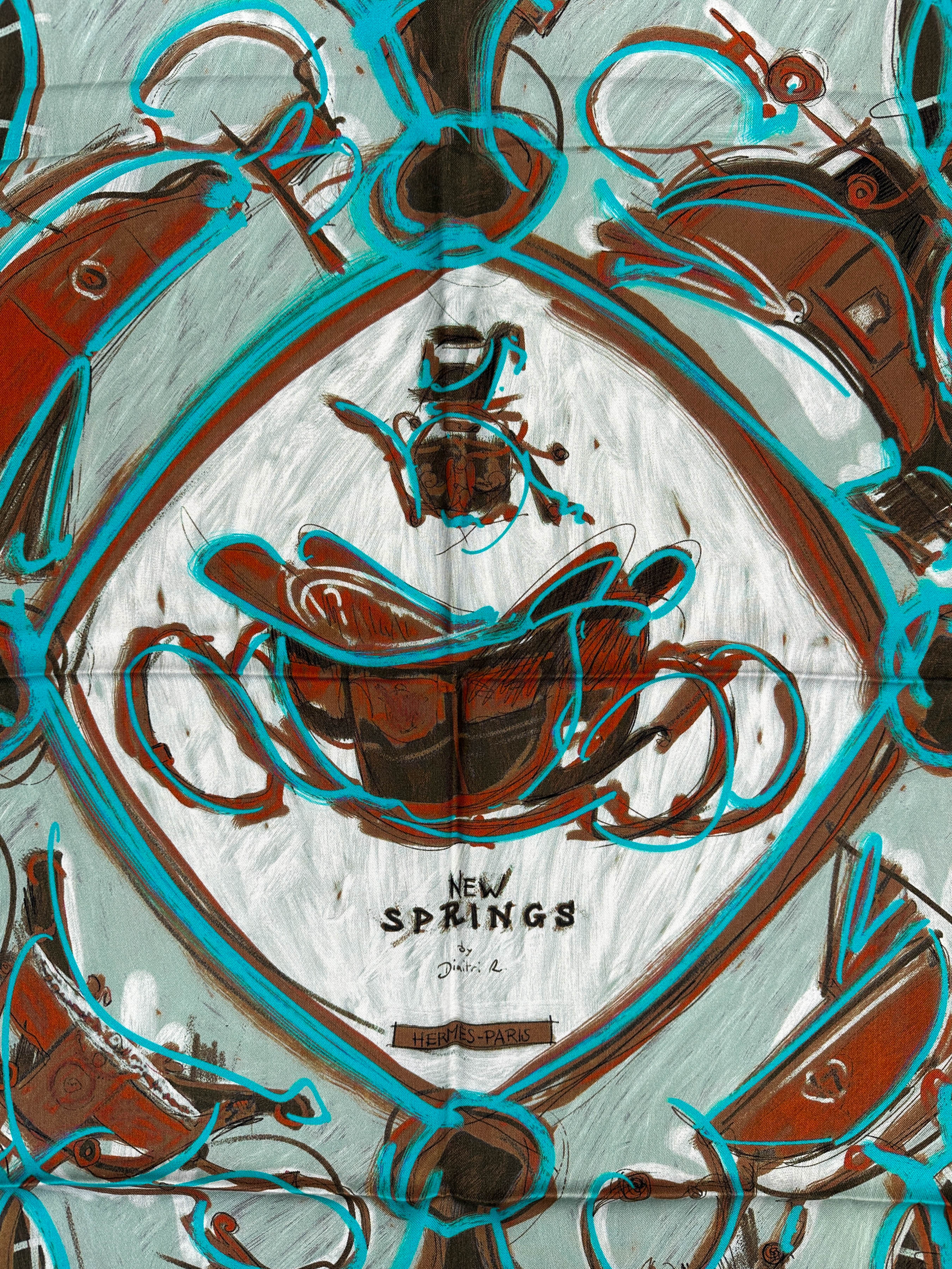 Hermès New Springs 90