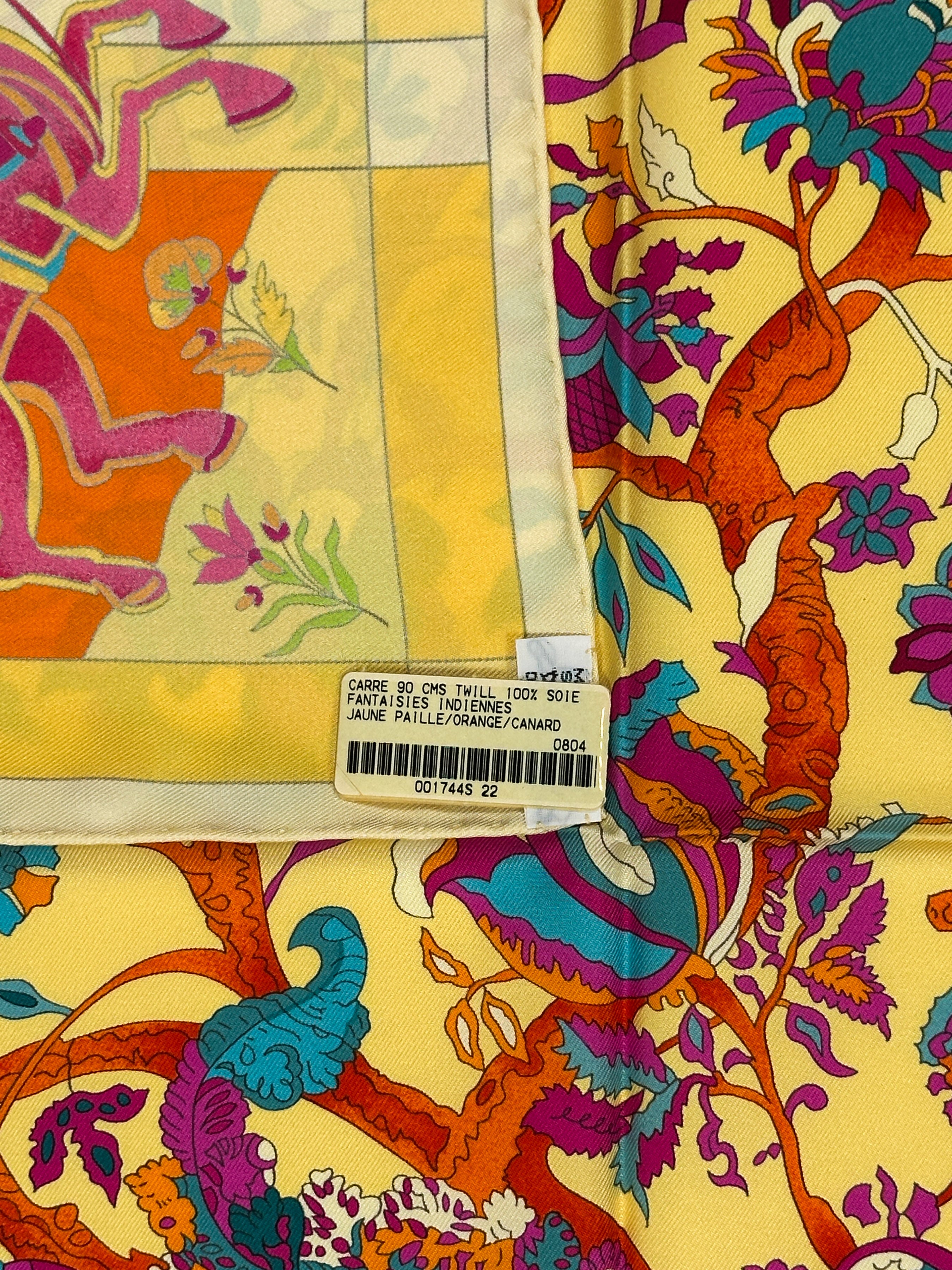 Hermès Fantaisies Indiennes 90