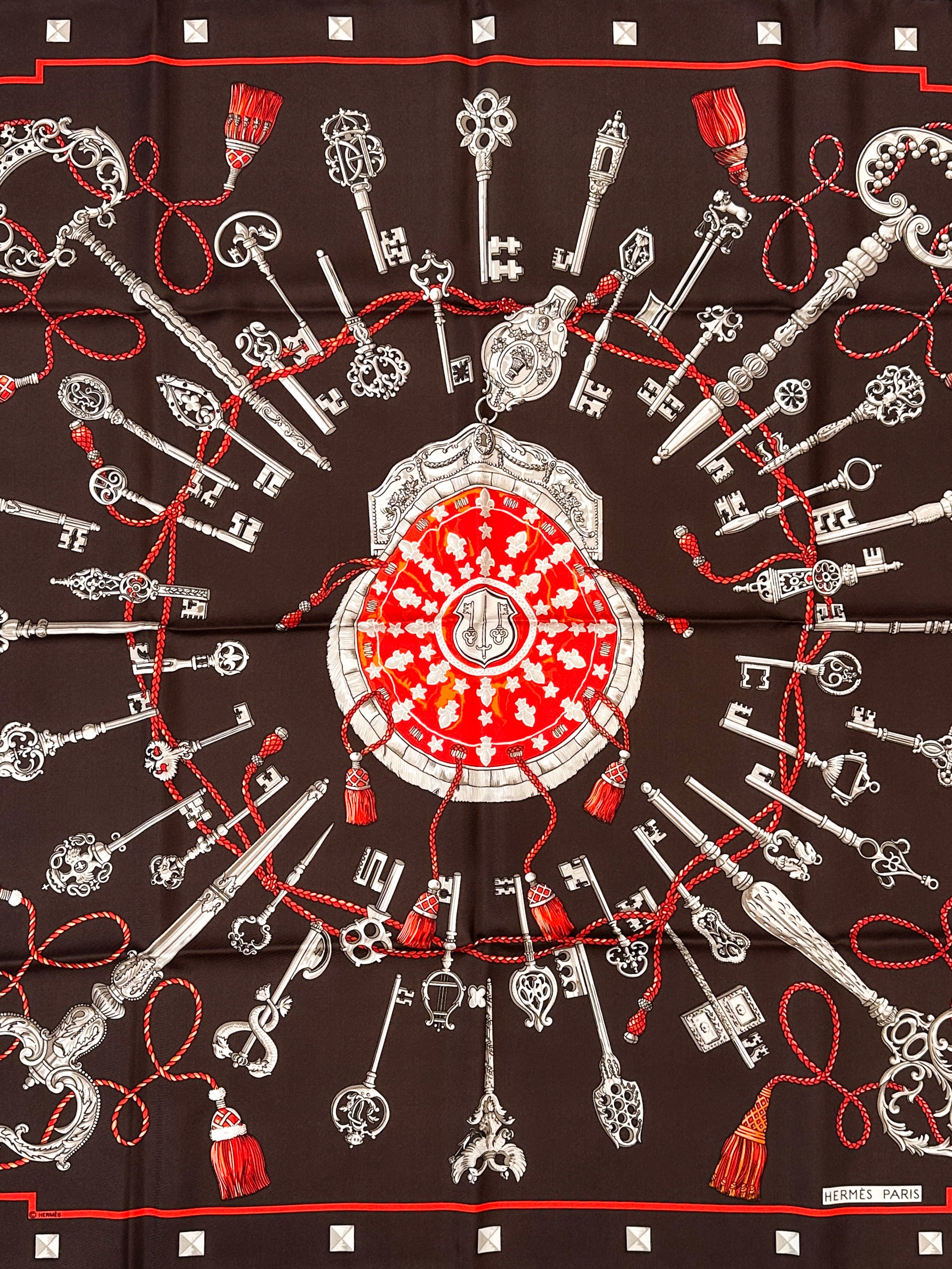 Hermès Les Cles 90