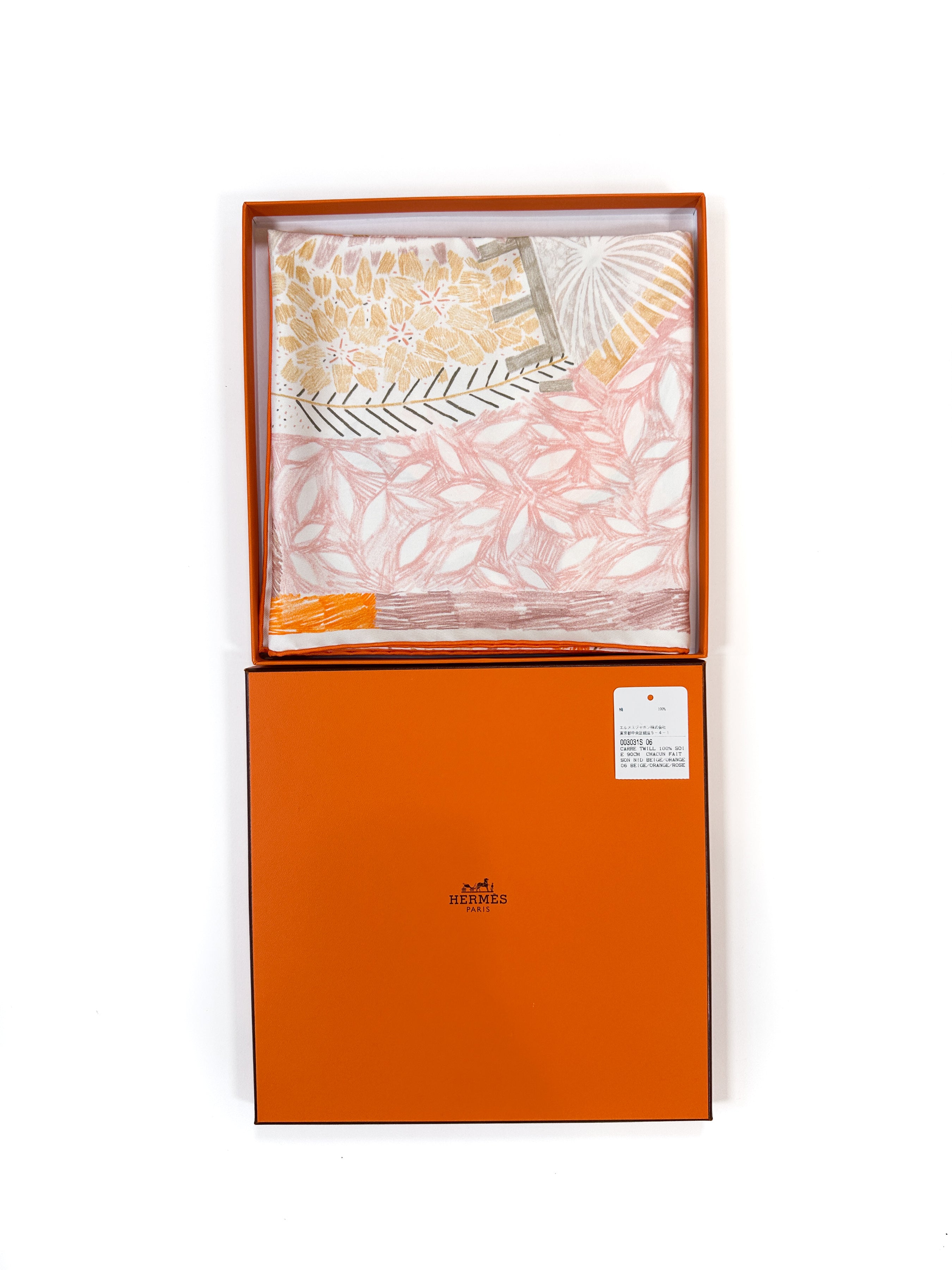 Hermès Chacun Fait Son Nid 90
