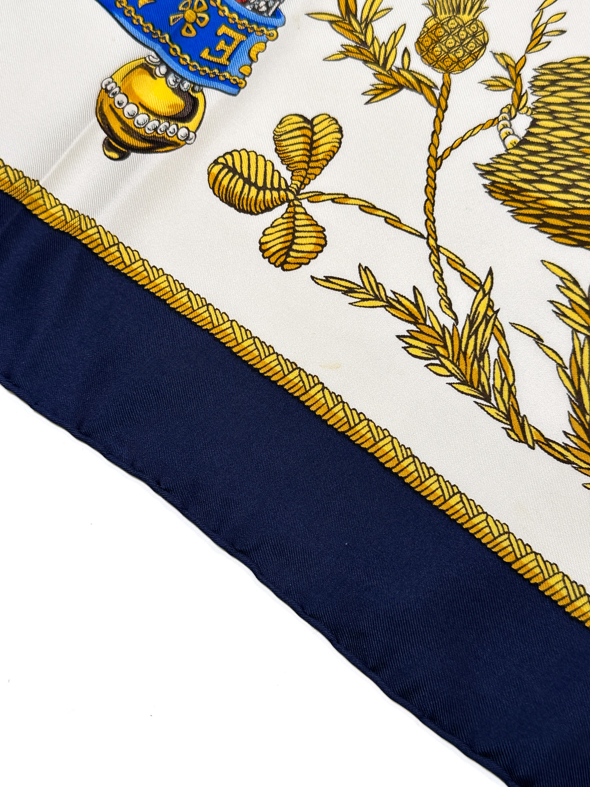 Hermès Special Edition 1977 The Queen's Silver Jubilee Dieu et Mon Droit 90
