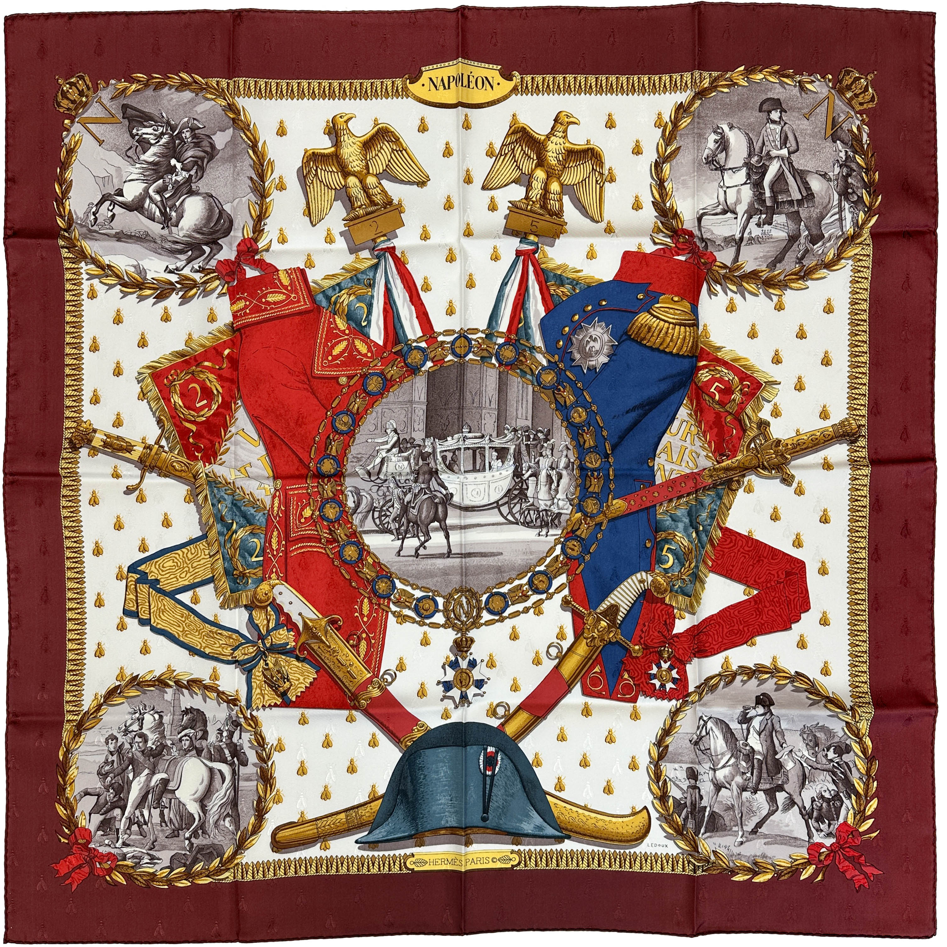 Hermès Napoleon Jacquard 90