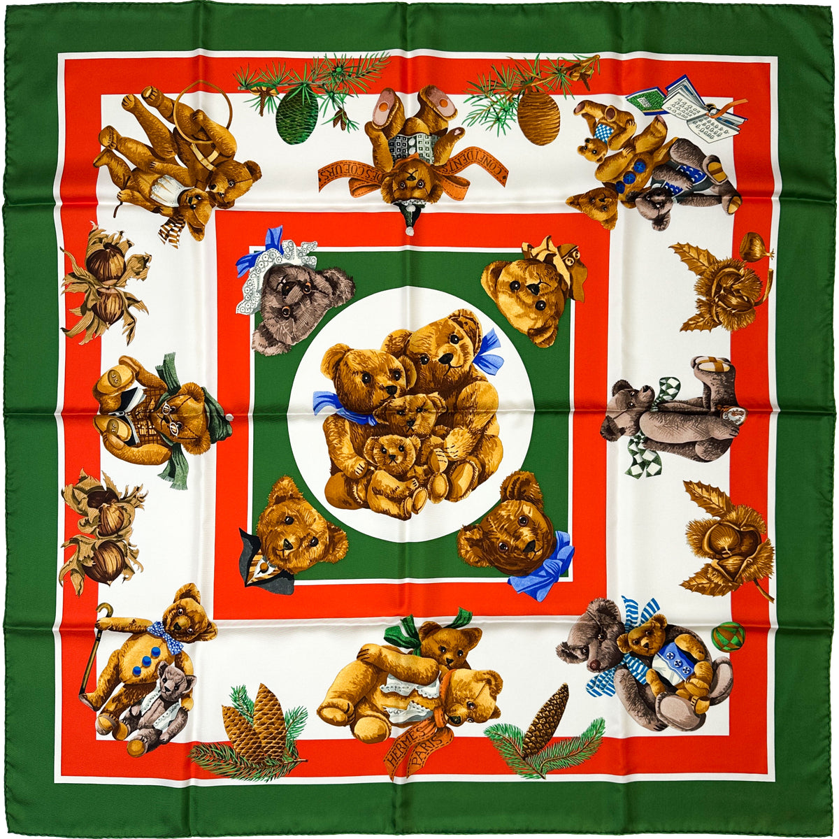 Hermès Confidents des Cœurs 90 With Puzzle