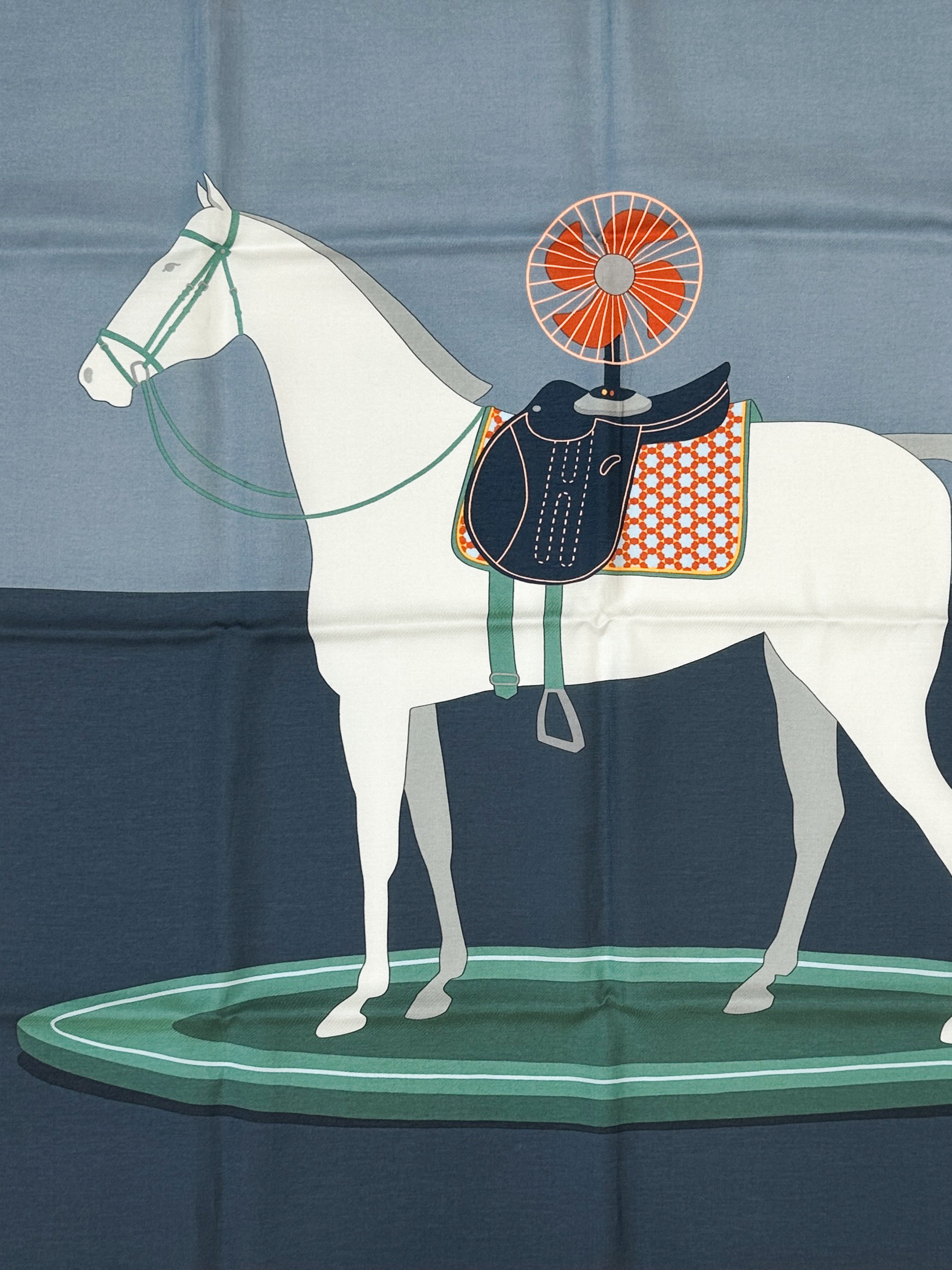 Hermès Surfing Fan 65