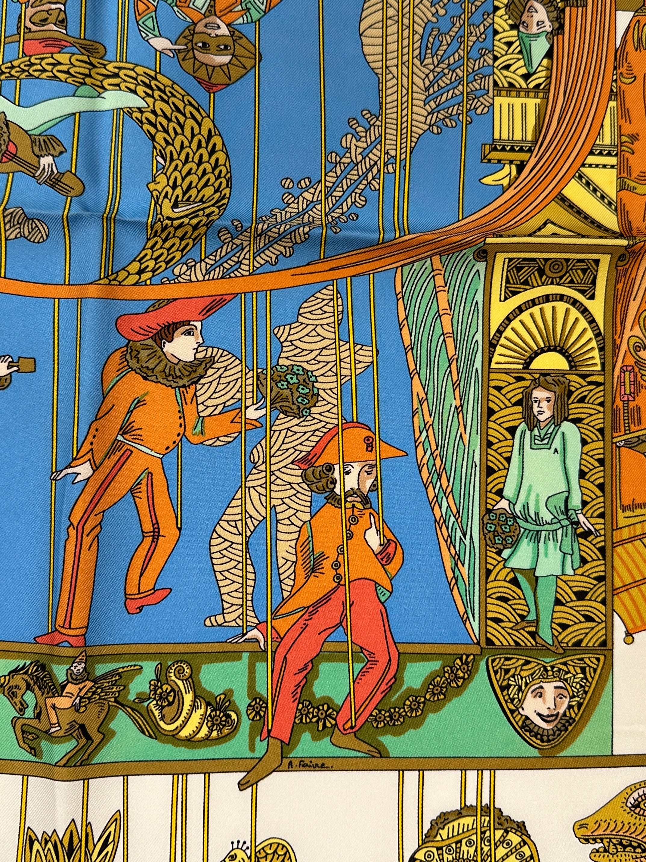 Hermès Le Temps des Marionnettes 90