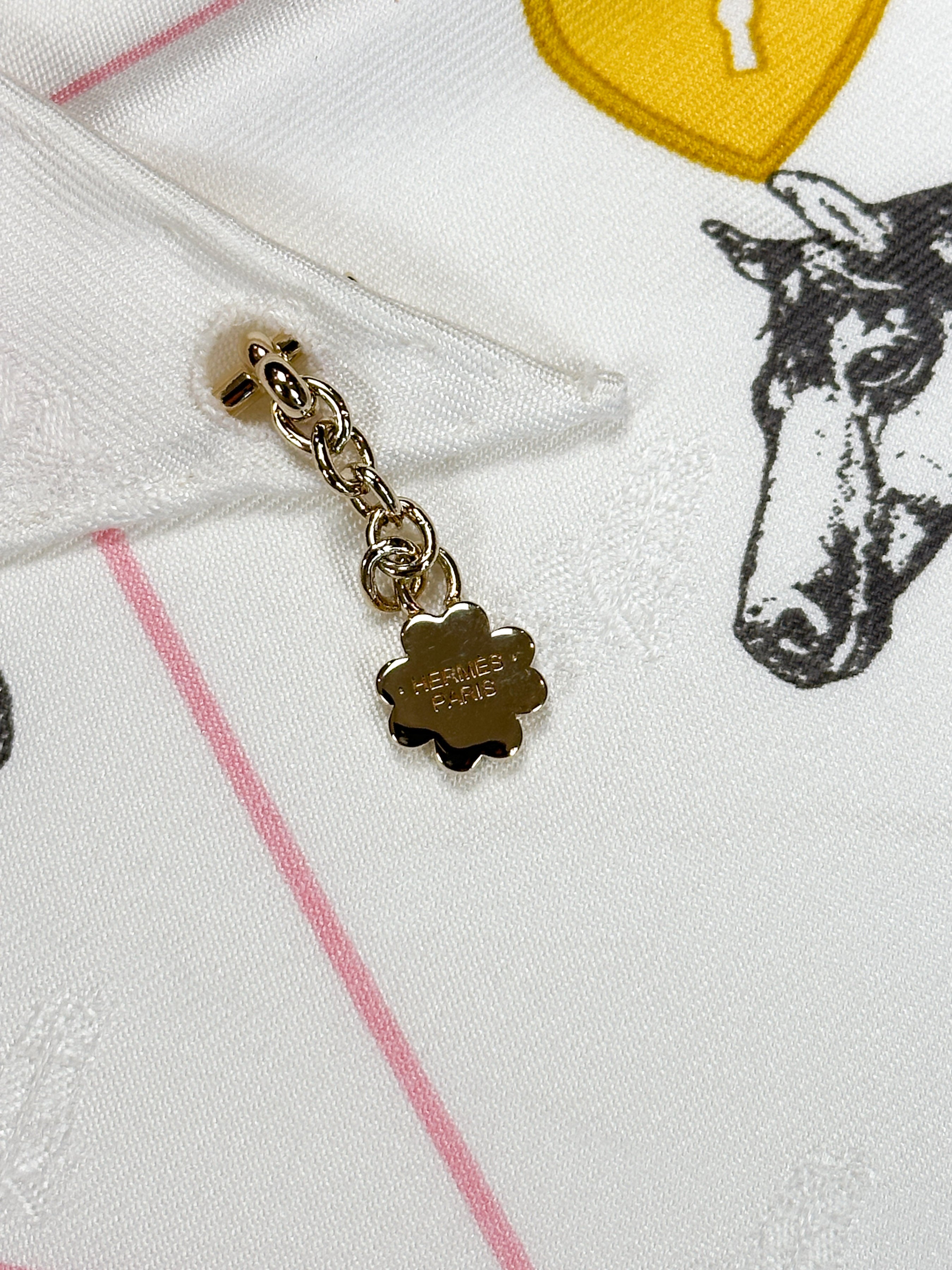 Hermès Garde-Robe Pop Charm Jacquard Triangle