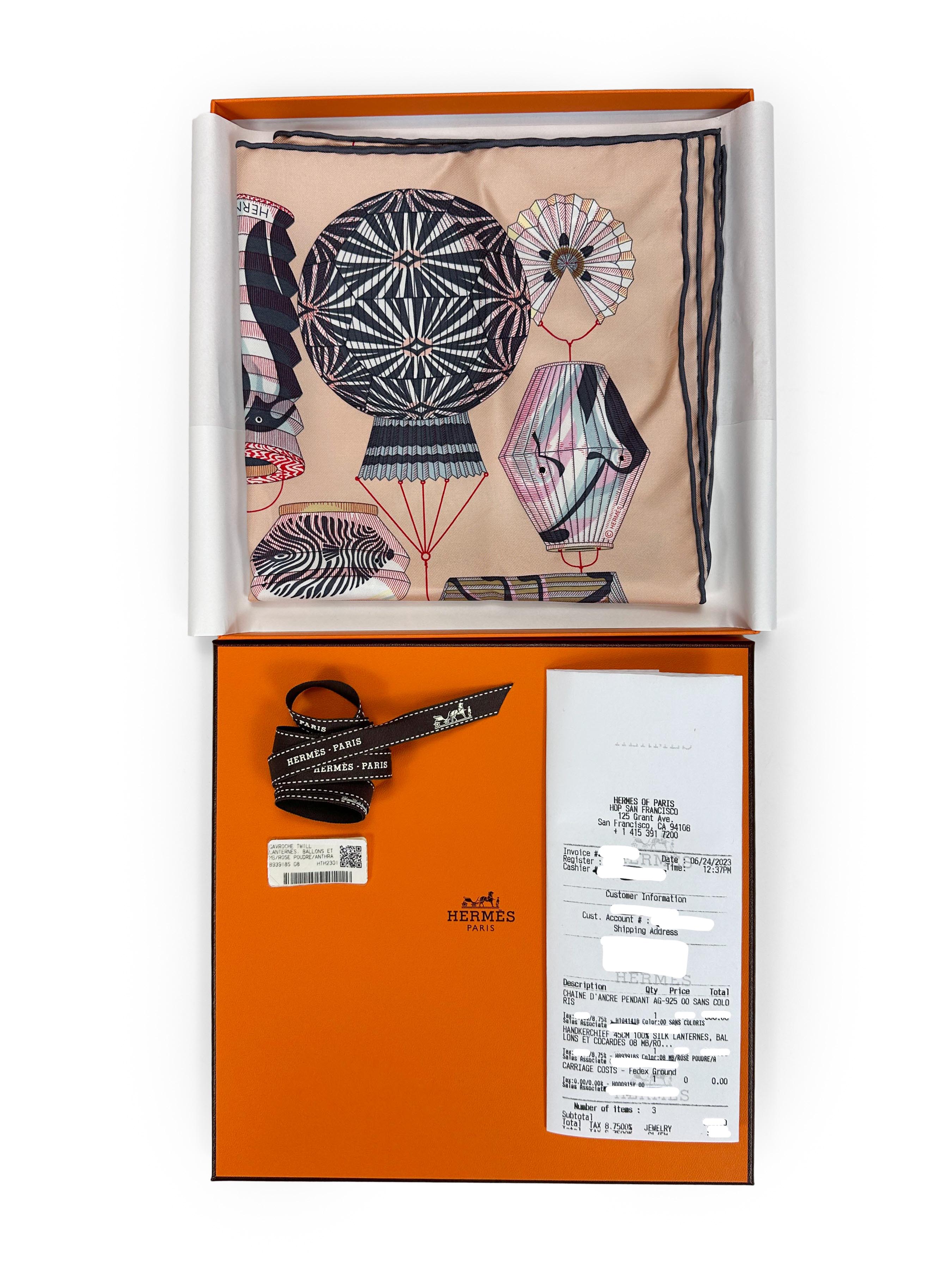 Hermès Lanternes, Ballons et Cocardes 45
