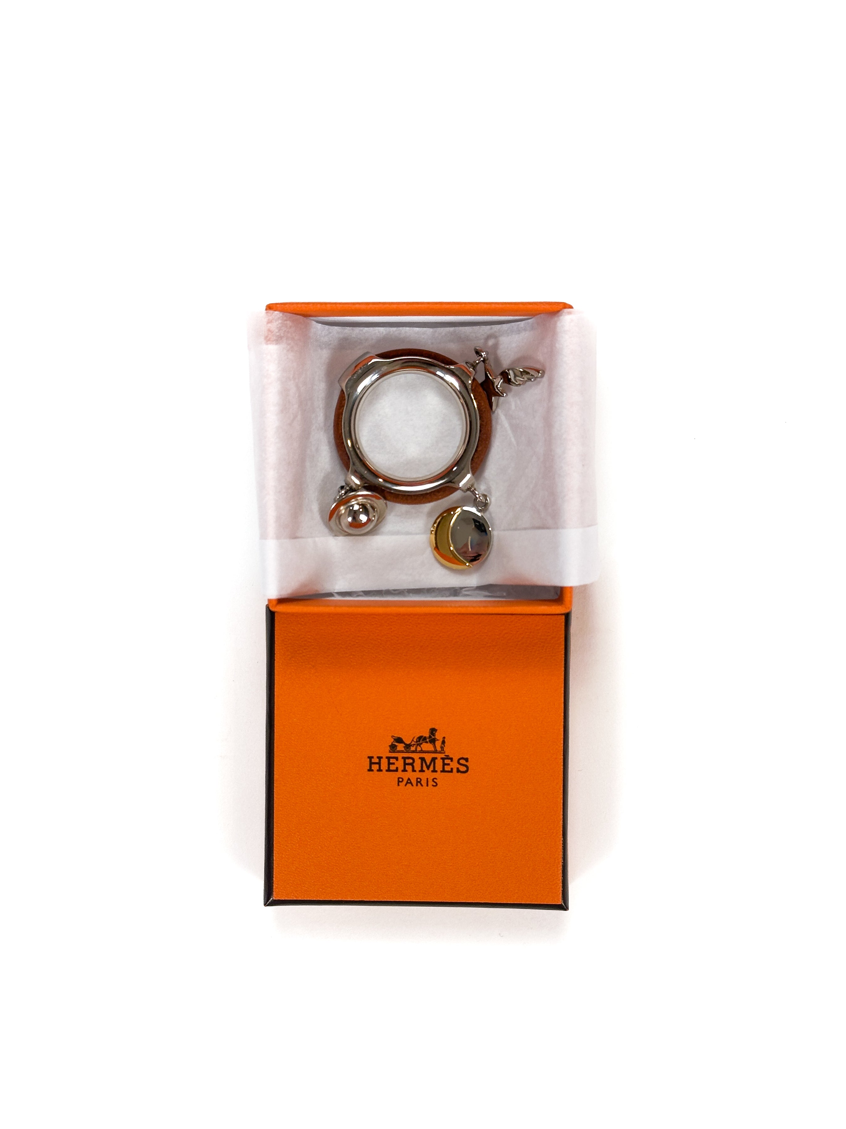 Hermès Charms Scarf Ring
