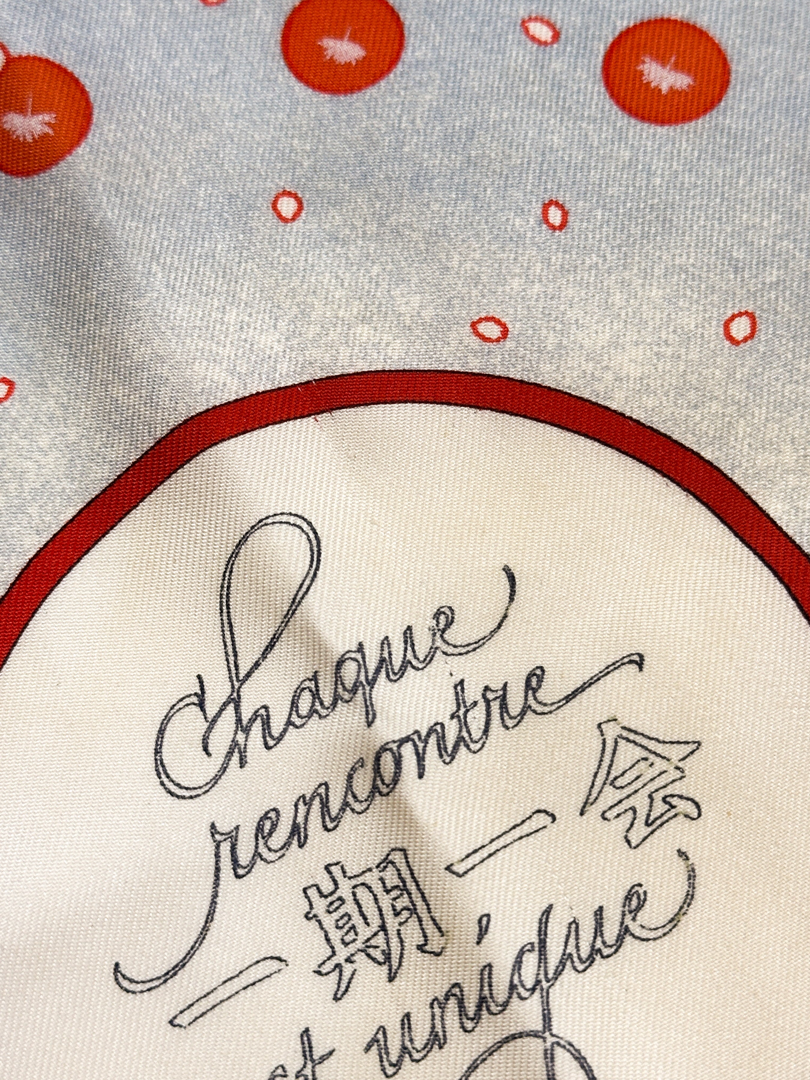Hermès Chaque Recontre Est Unique 90