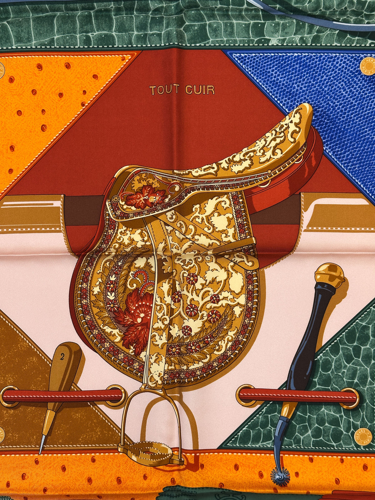 Hermès Tout Cuir 90