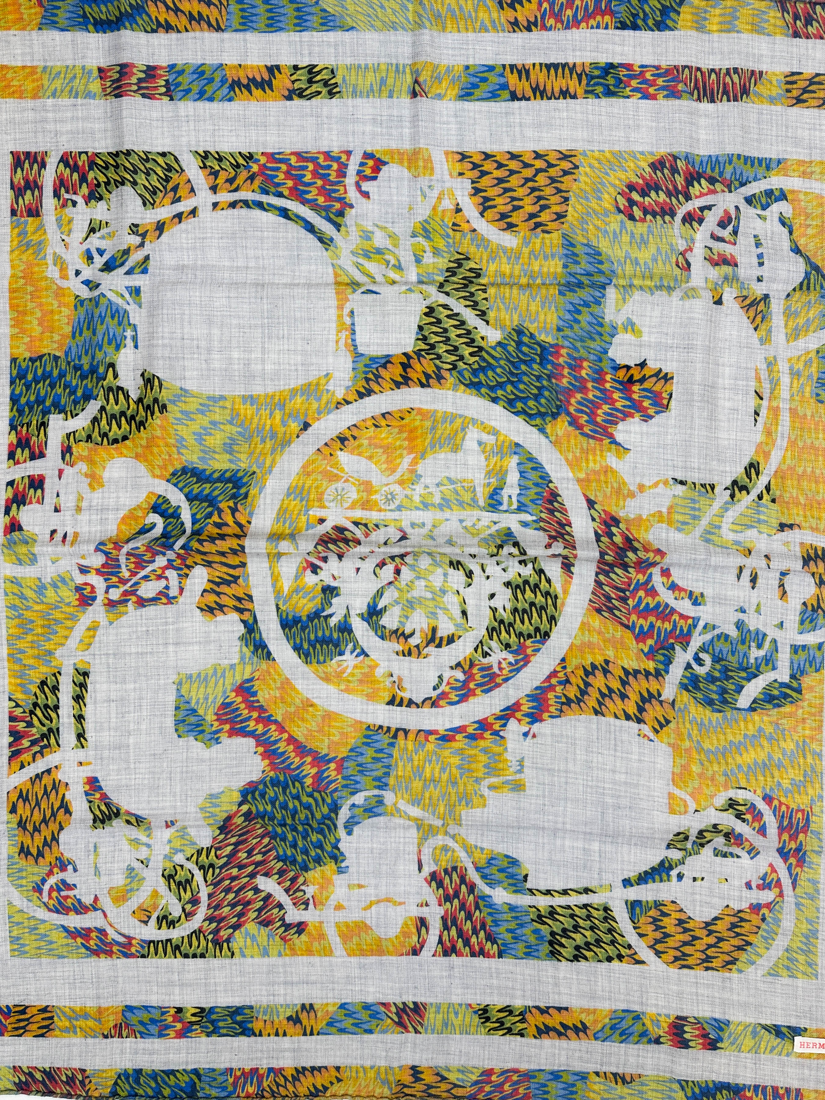 Ex-Libris Marble Cashmere Silk 90