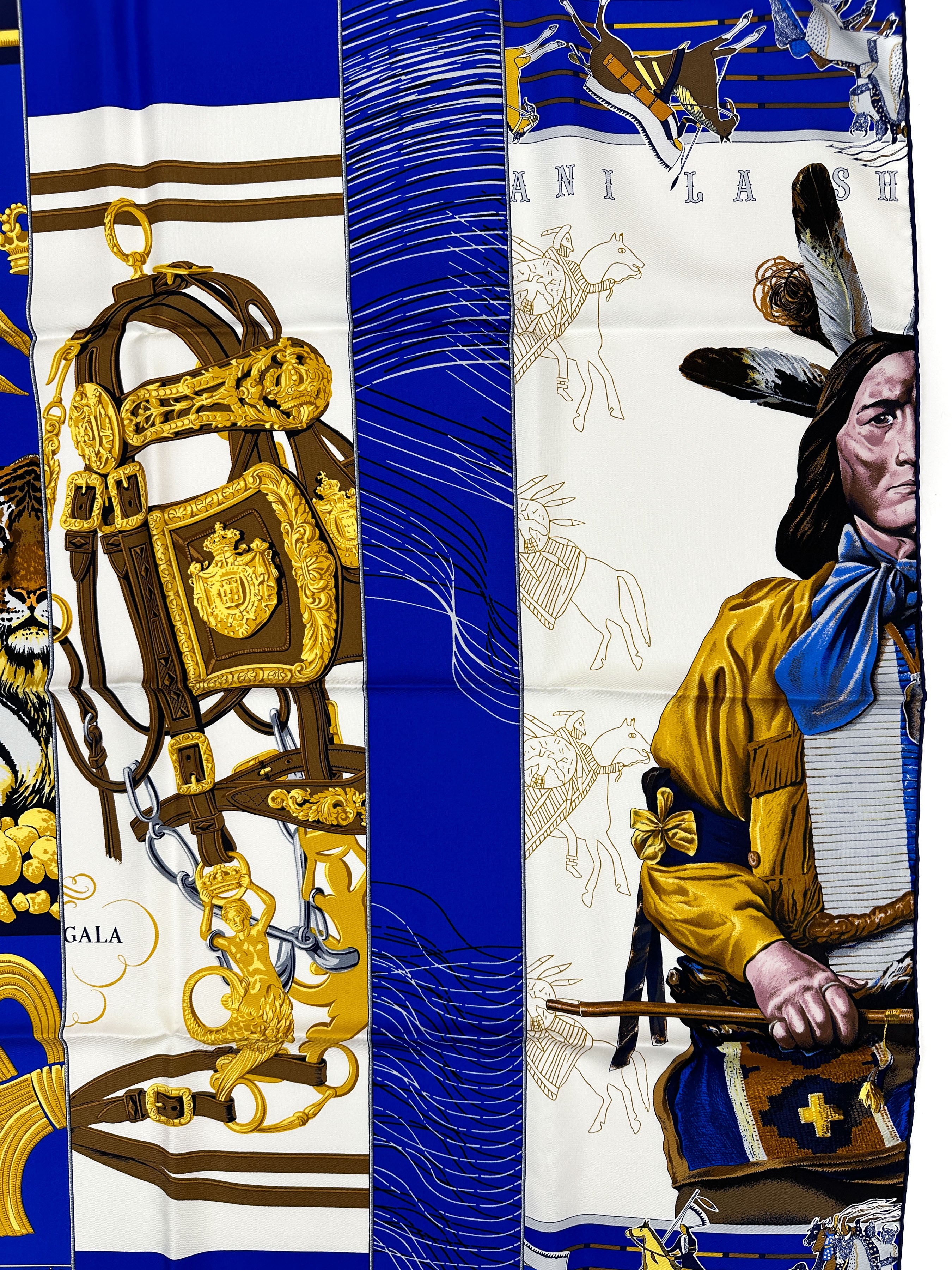 Hermès Carré en Carrés 90