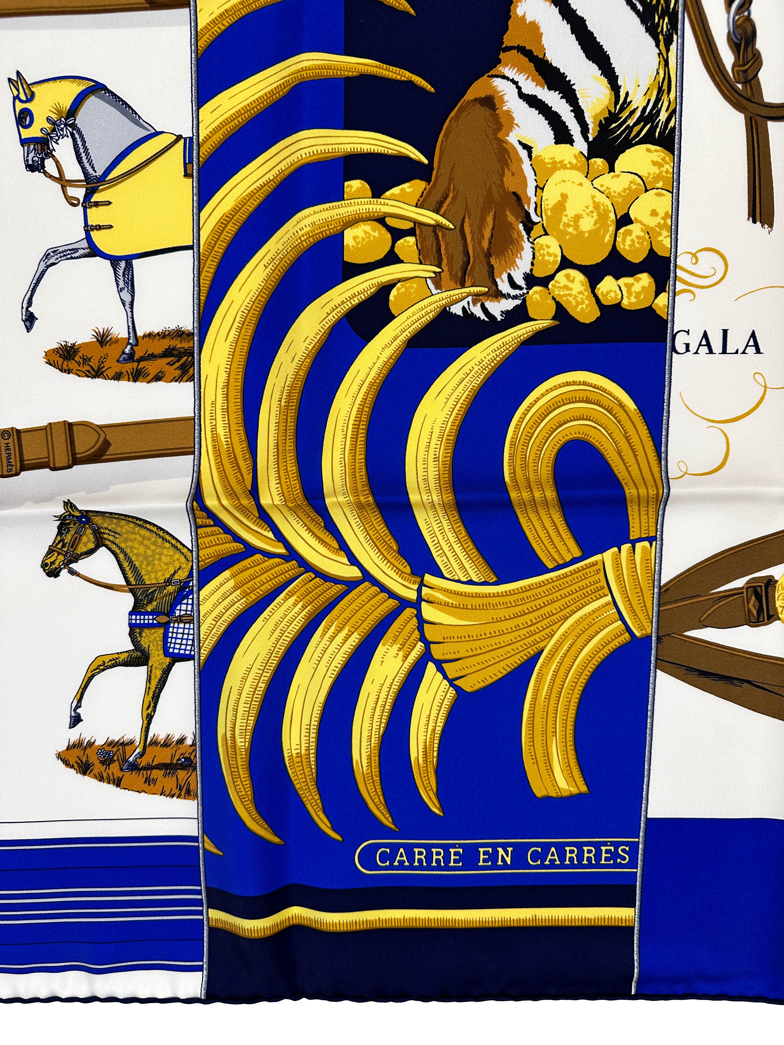 Hermès Carré en Carrés 90