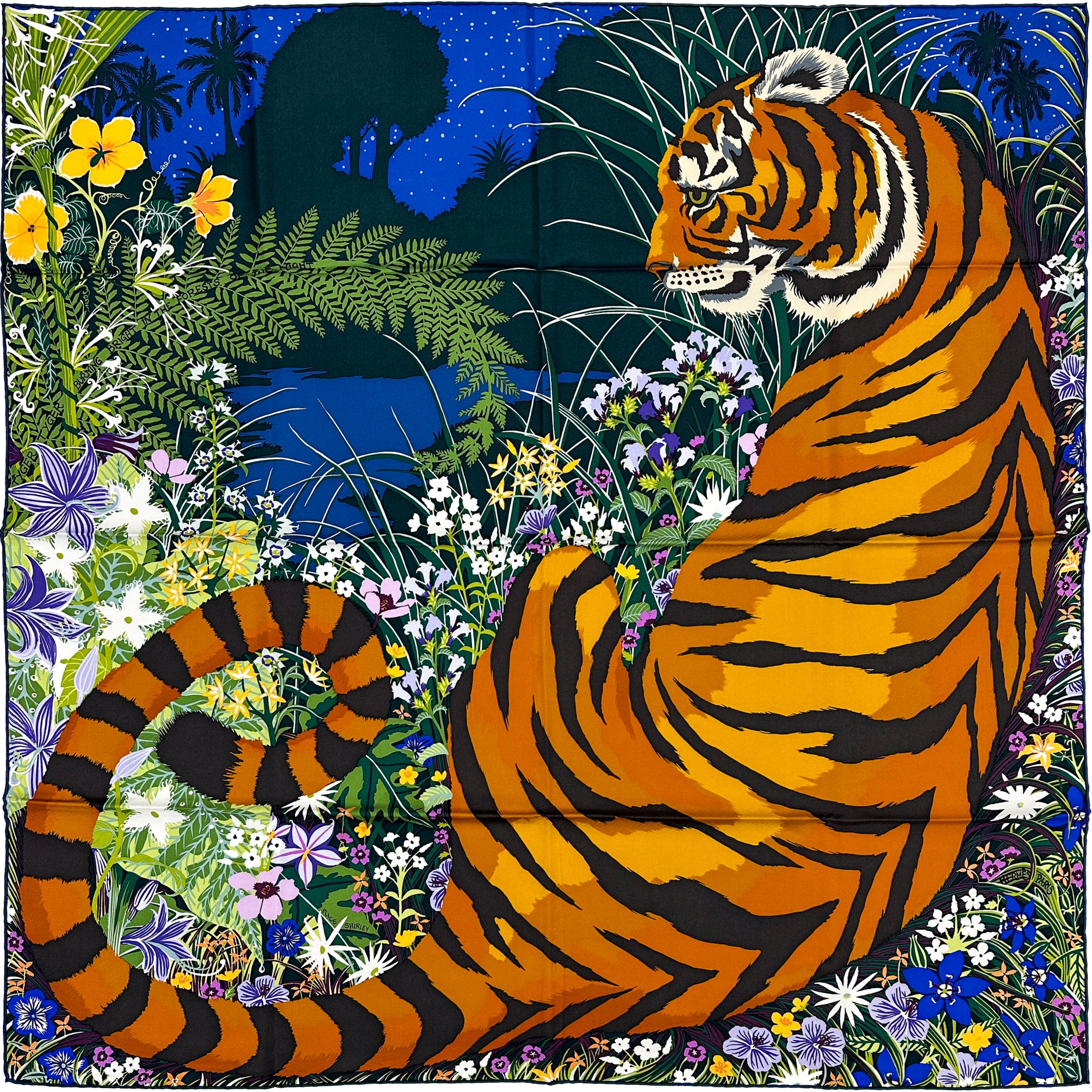 Hermès Tyger Tyger 90