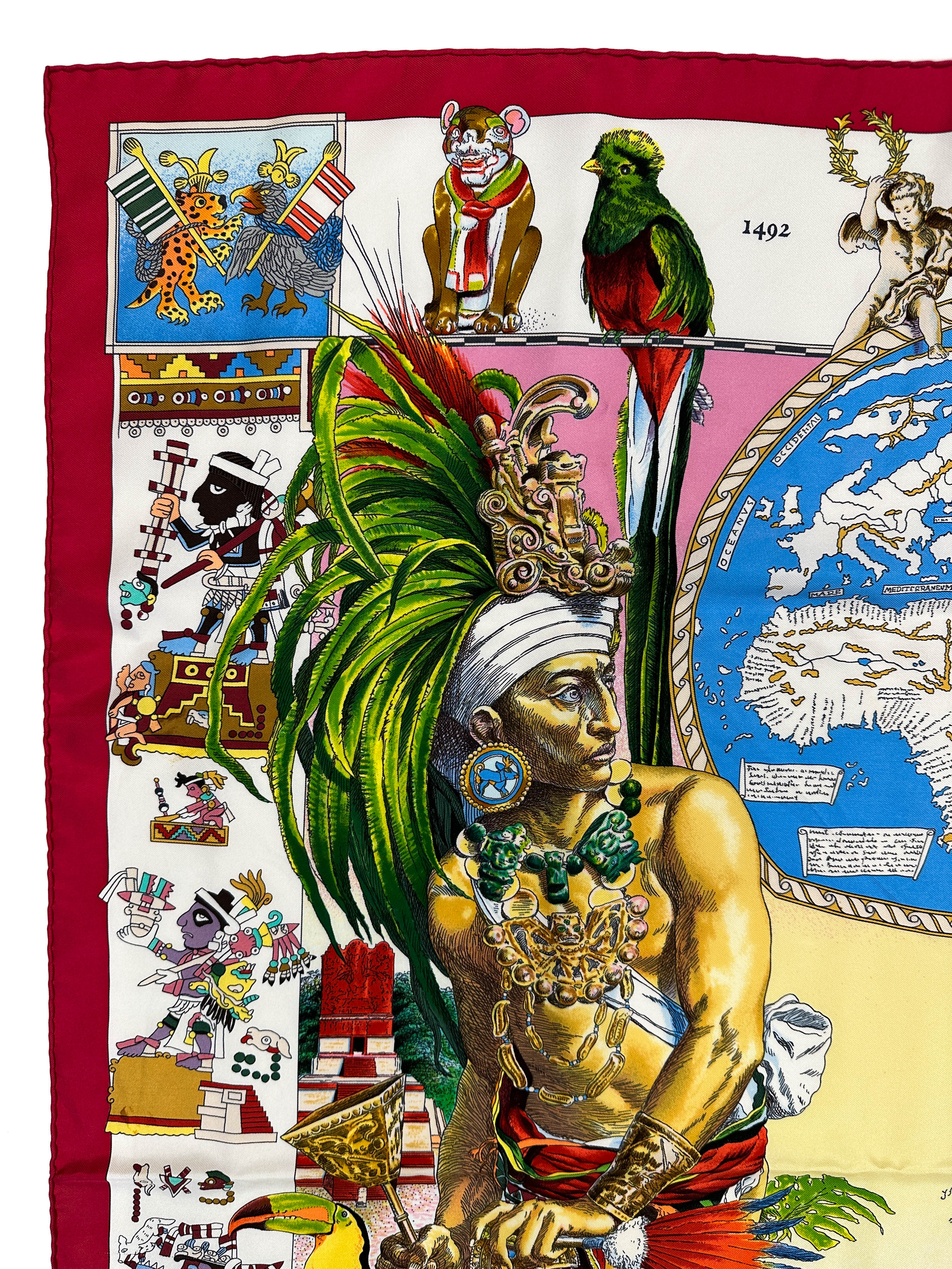 Hermès Les Amériques 90