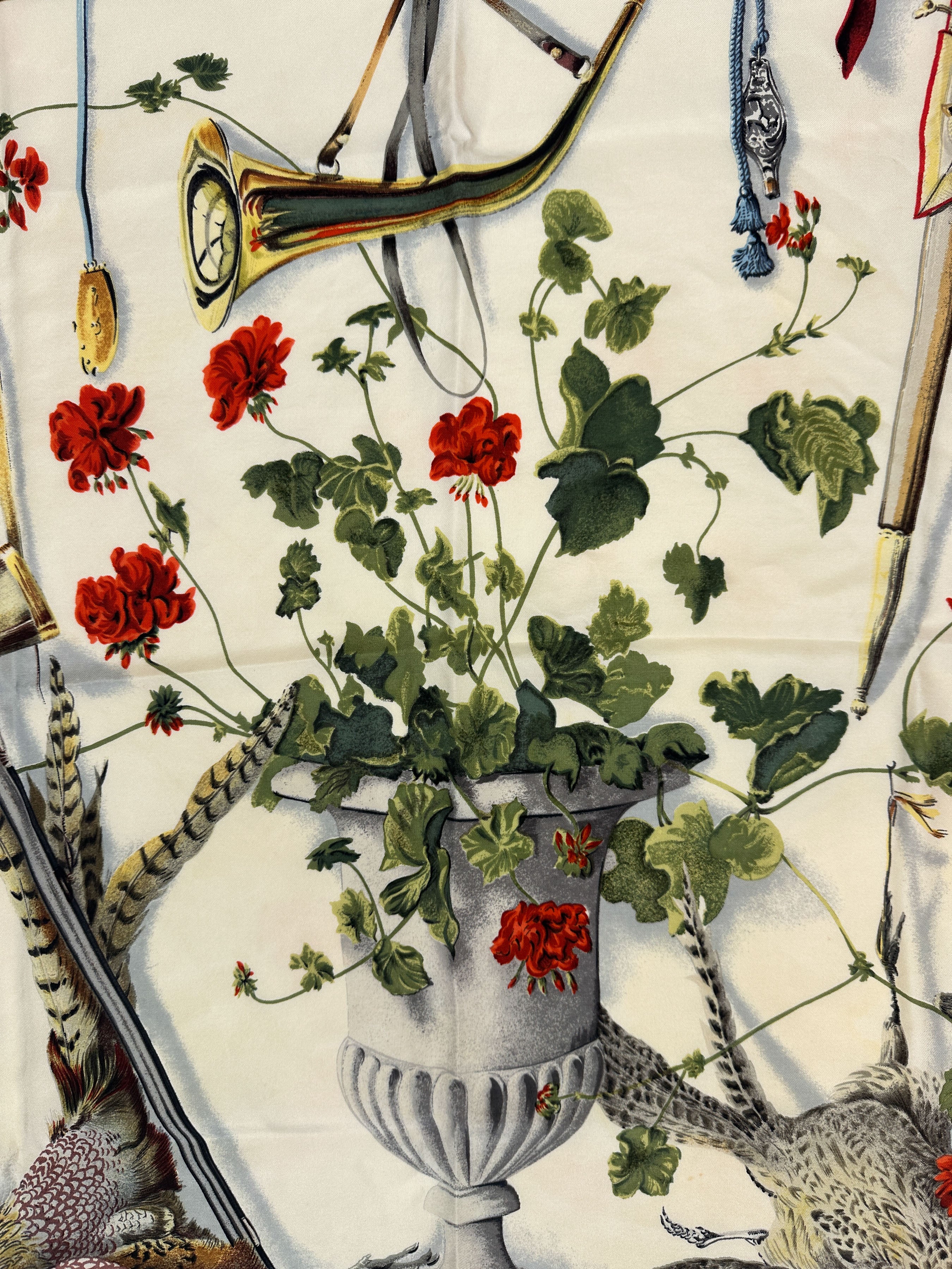 Hermès Fleurs et Gibiers 90