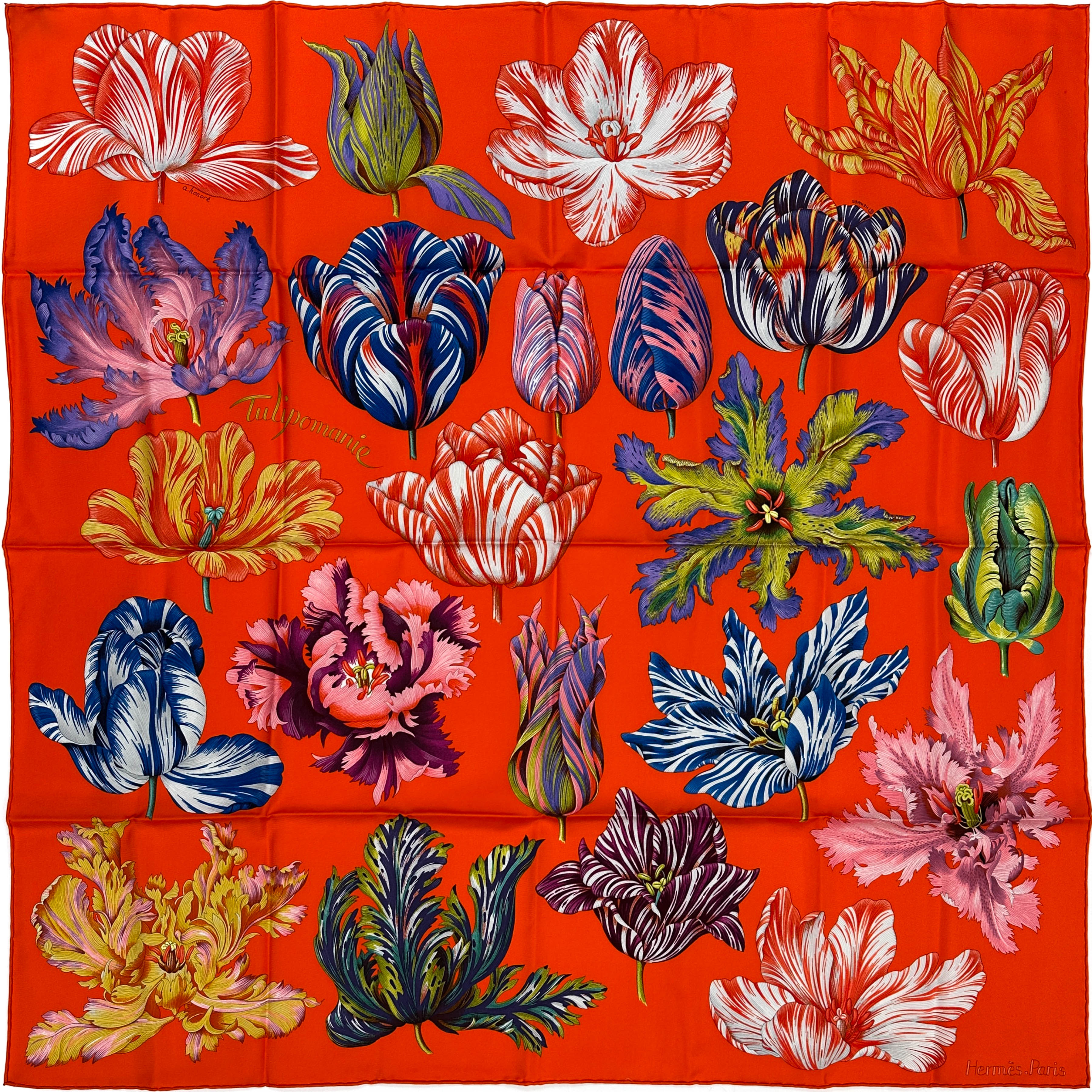 Hermès Tulipomanie 90