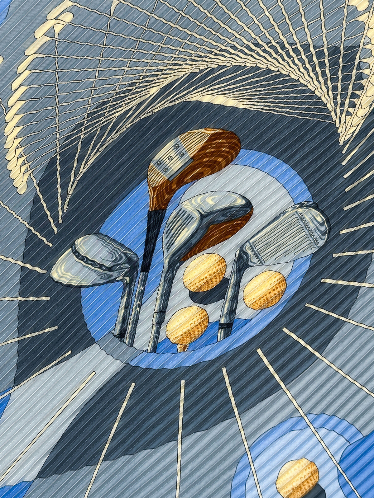 Hermès Swing Plissé 90