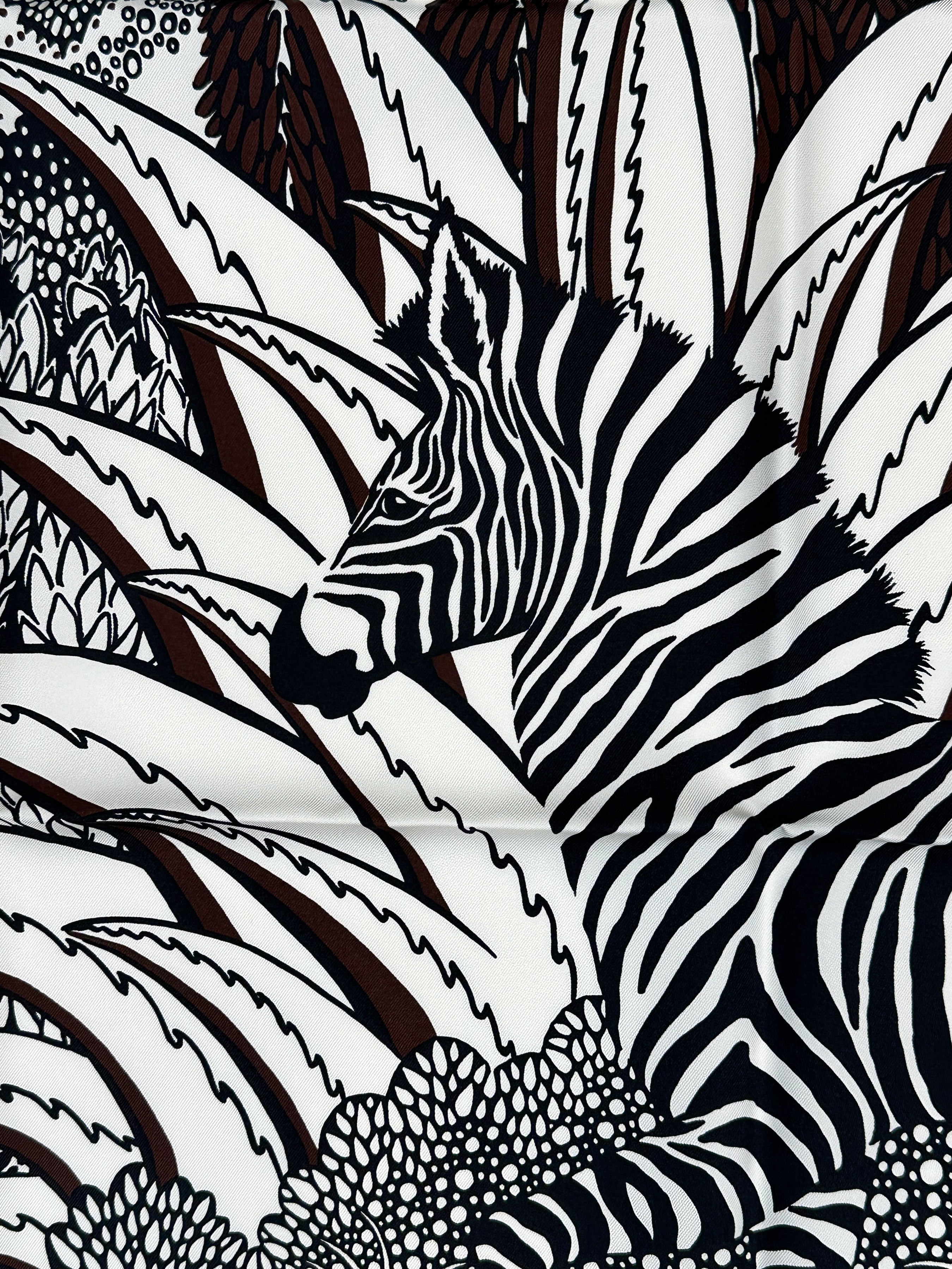 Hermès Mountain Zebra 90