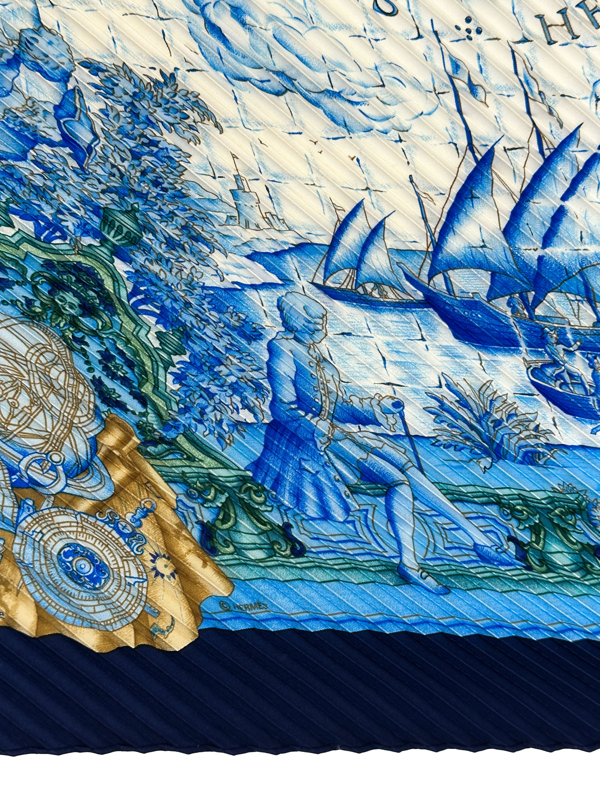 Hermès Azulejos Plissé 90