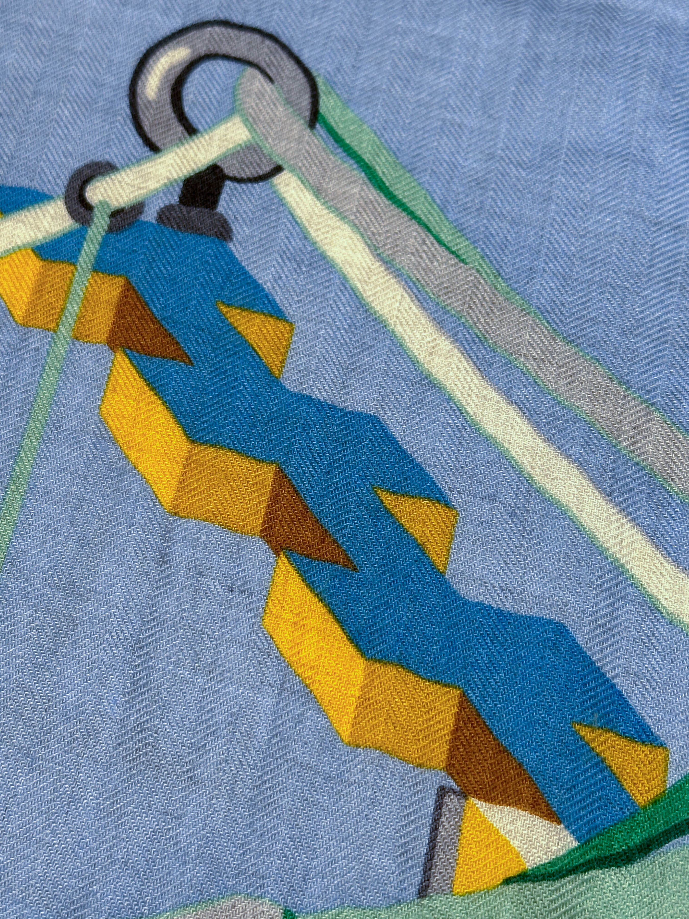 Hermès Horse Club Cashmere Silk 140