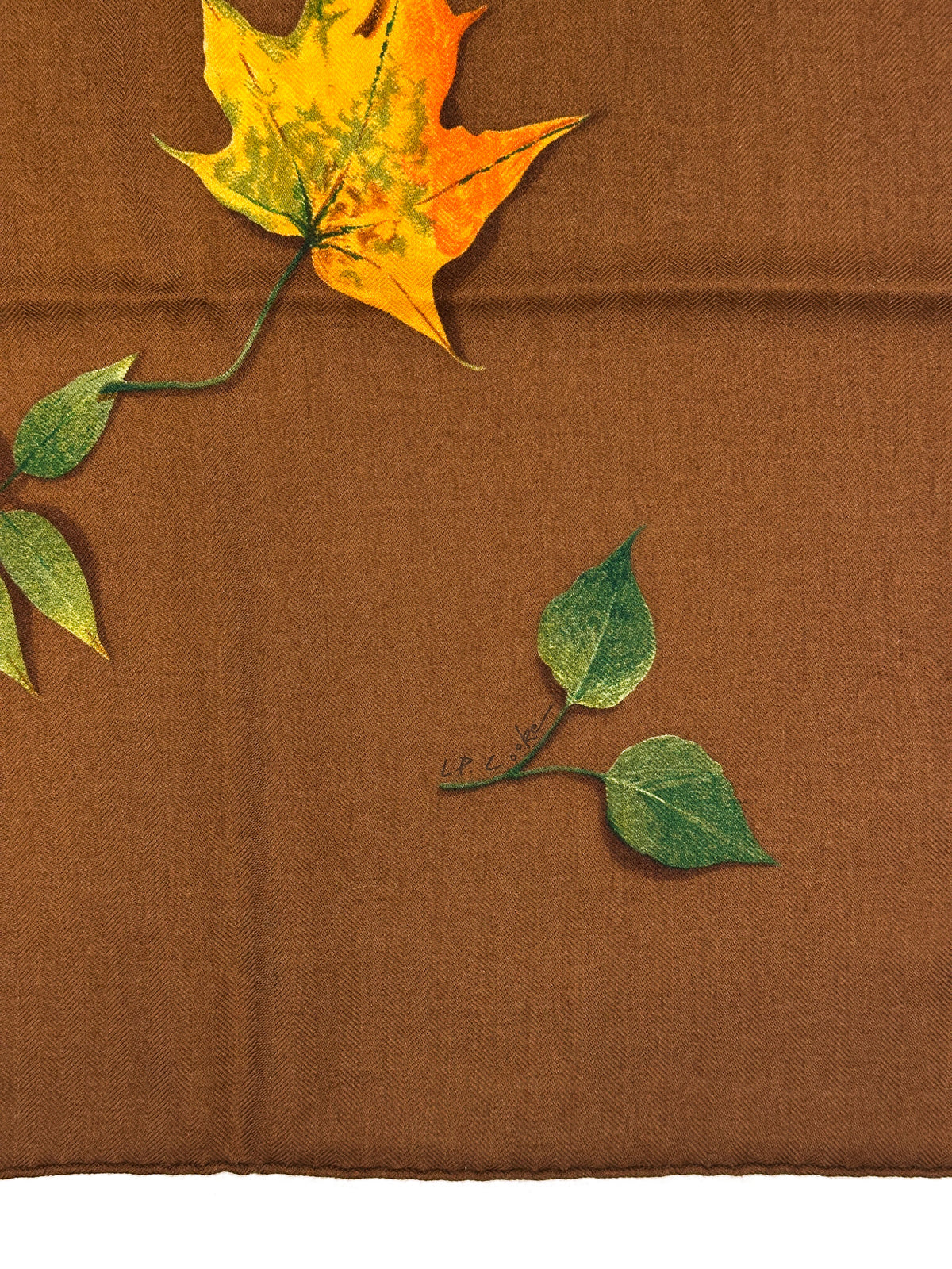 Hermès A Walk In The Park Cashmere Silk 90