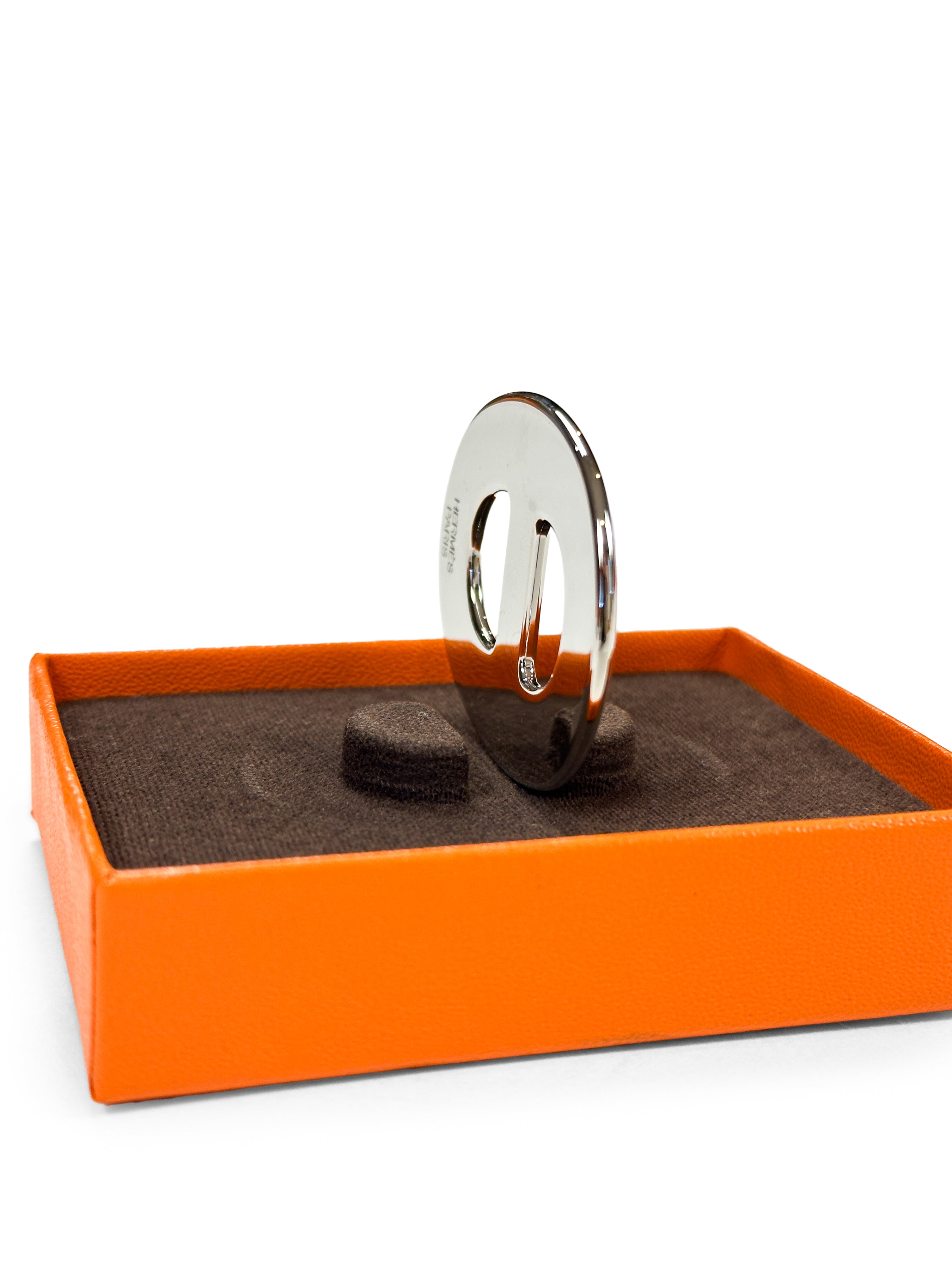 Hermès Chaine d'Ancre 70 Enamel Scarf Ring