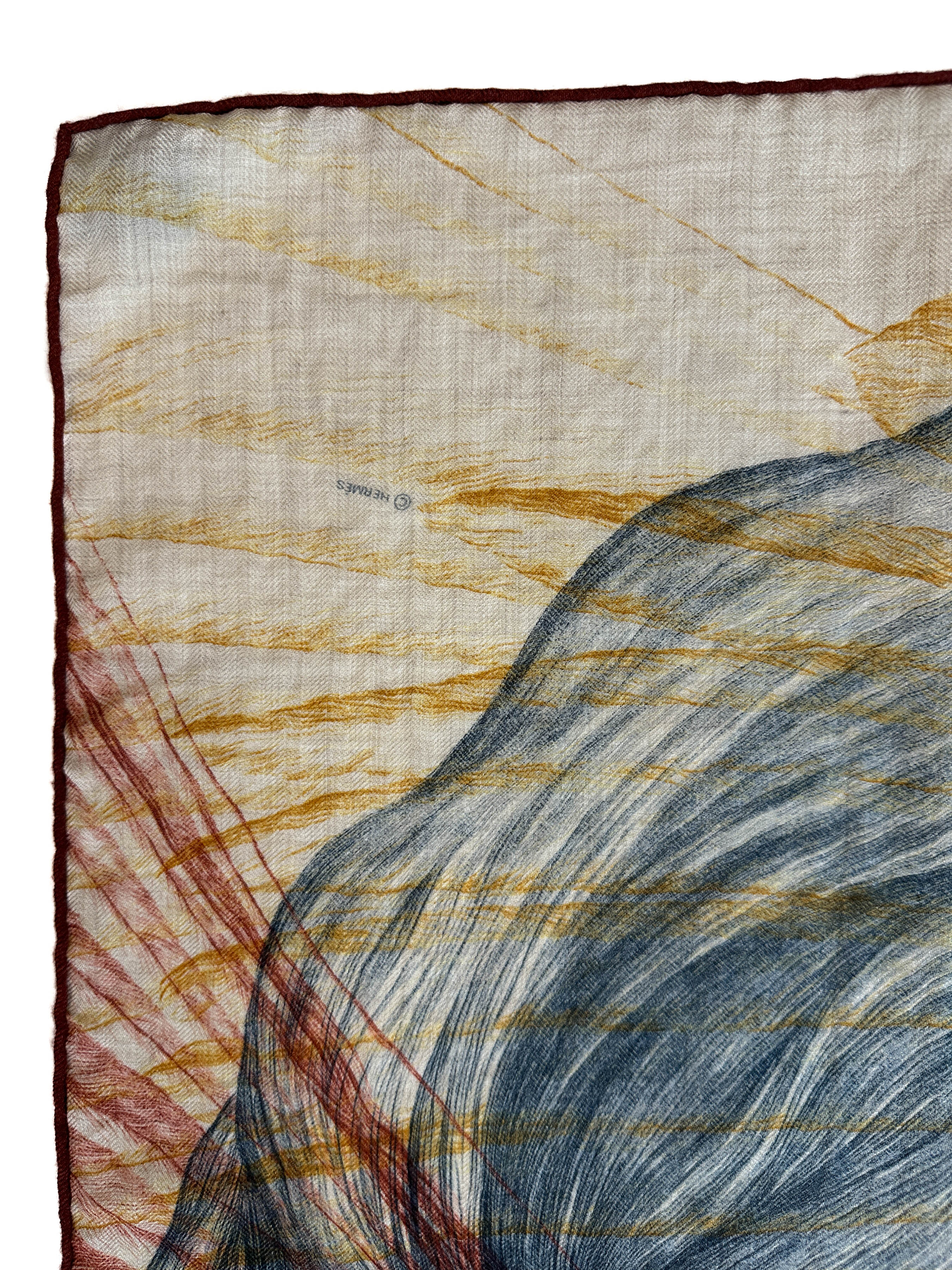 Hermès Les Ailes De Pegase Cashmere Silk 100