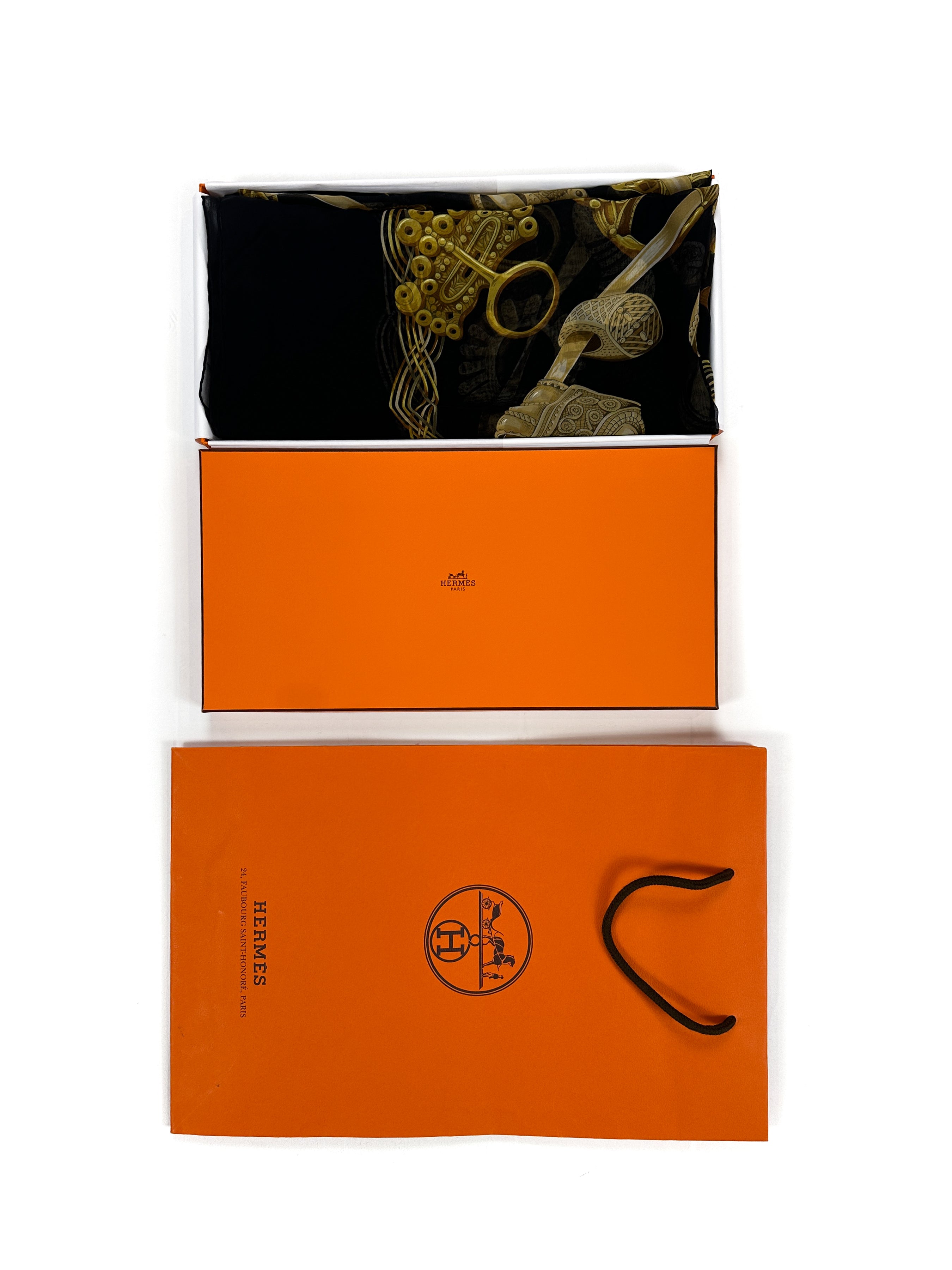 Hermès Alliances du Monde Mousseline 140