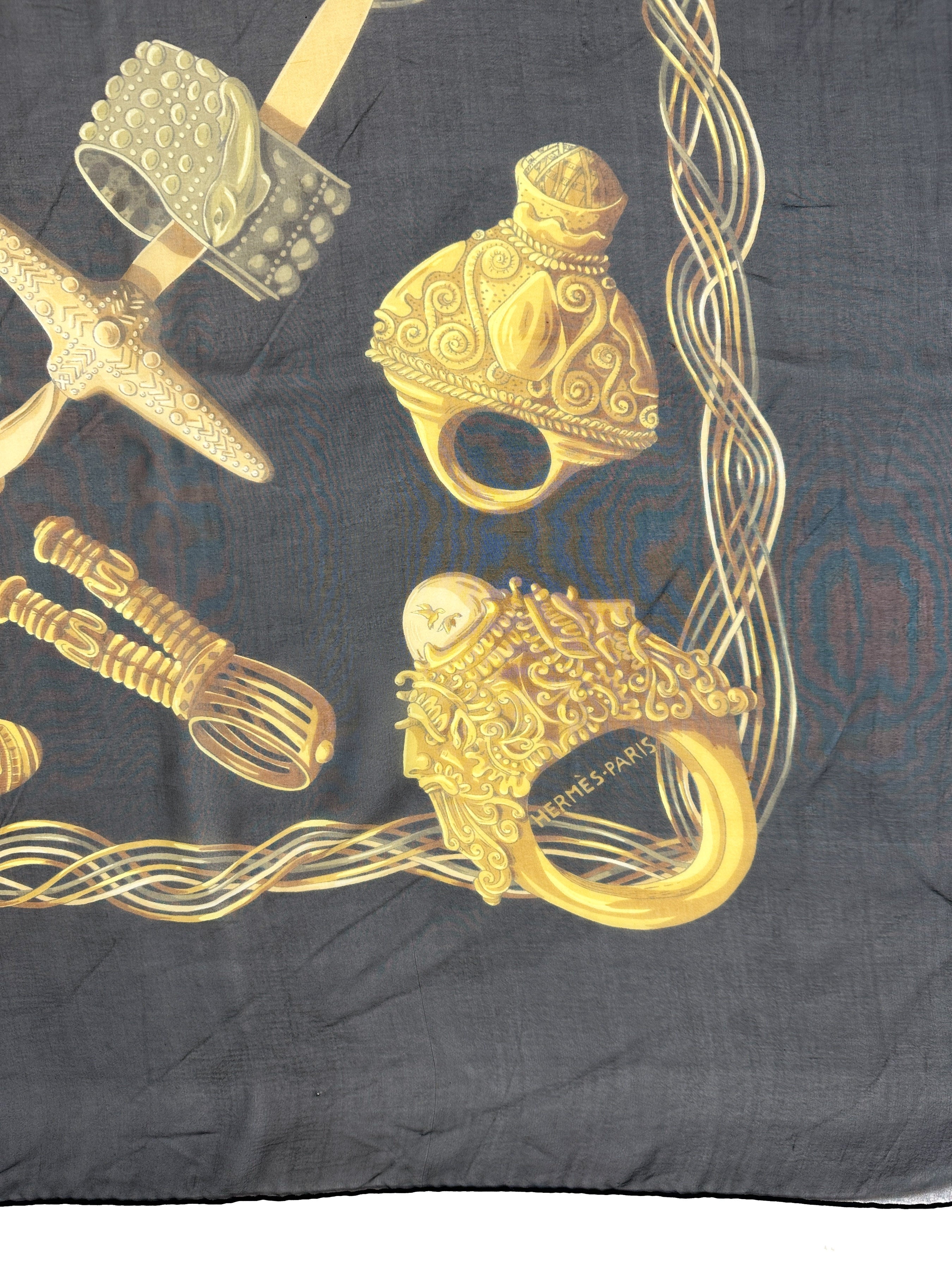 Hermès Alliances du Monde Mousseline 140