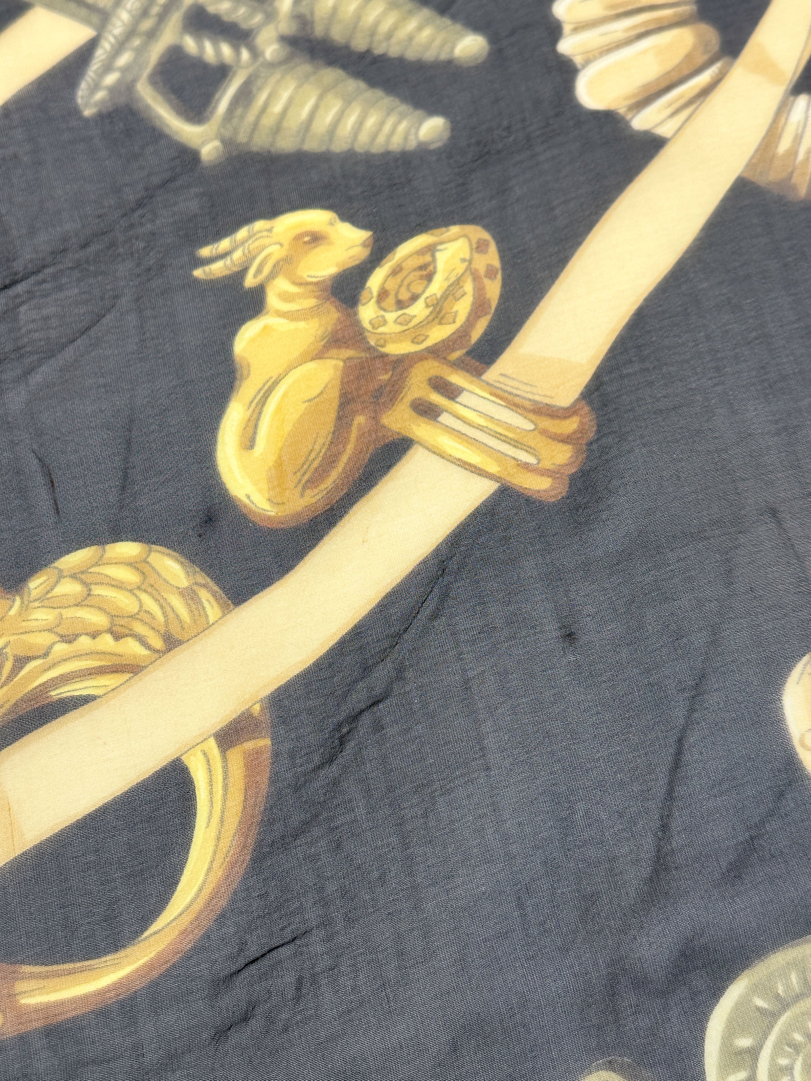 Hermès Alliances du Monde Mousseline 140