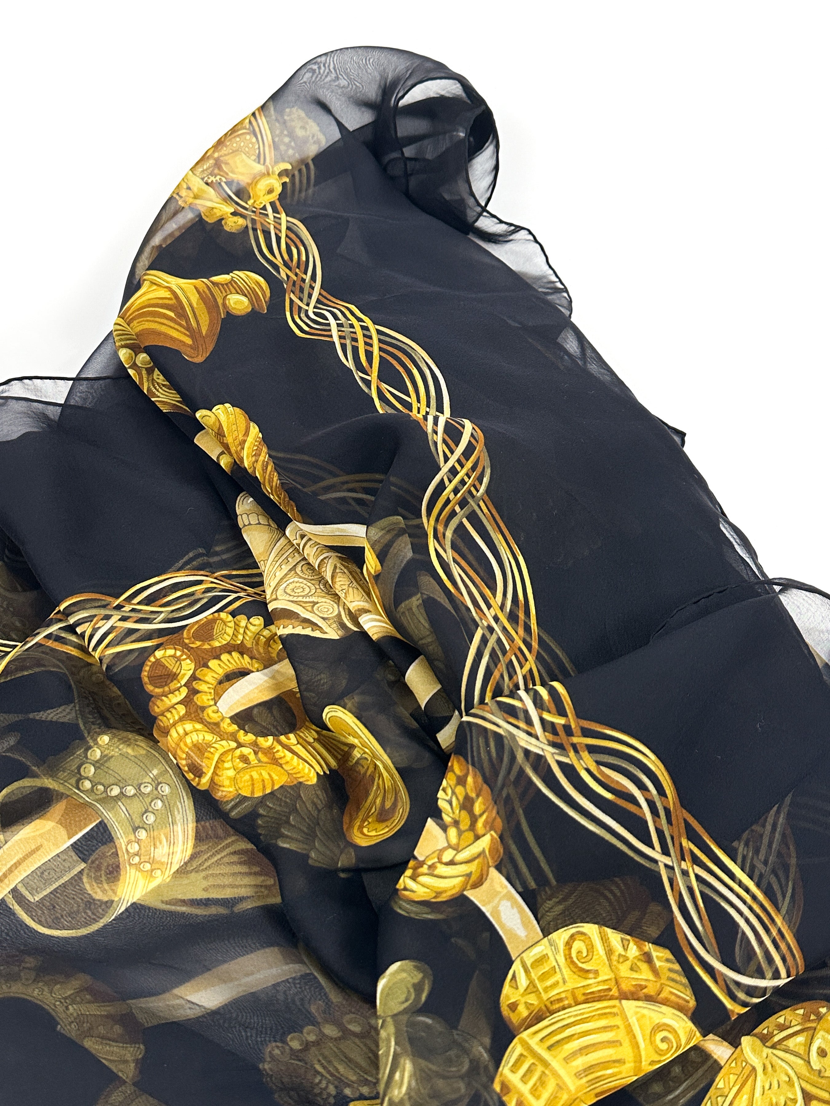 Hermès Alliances du Monde Mousseline 140