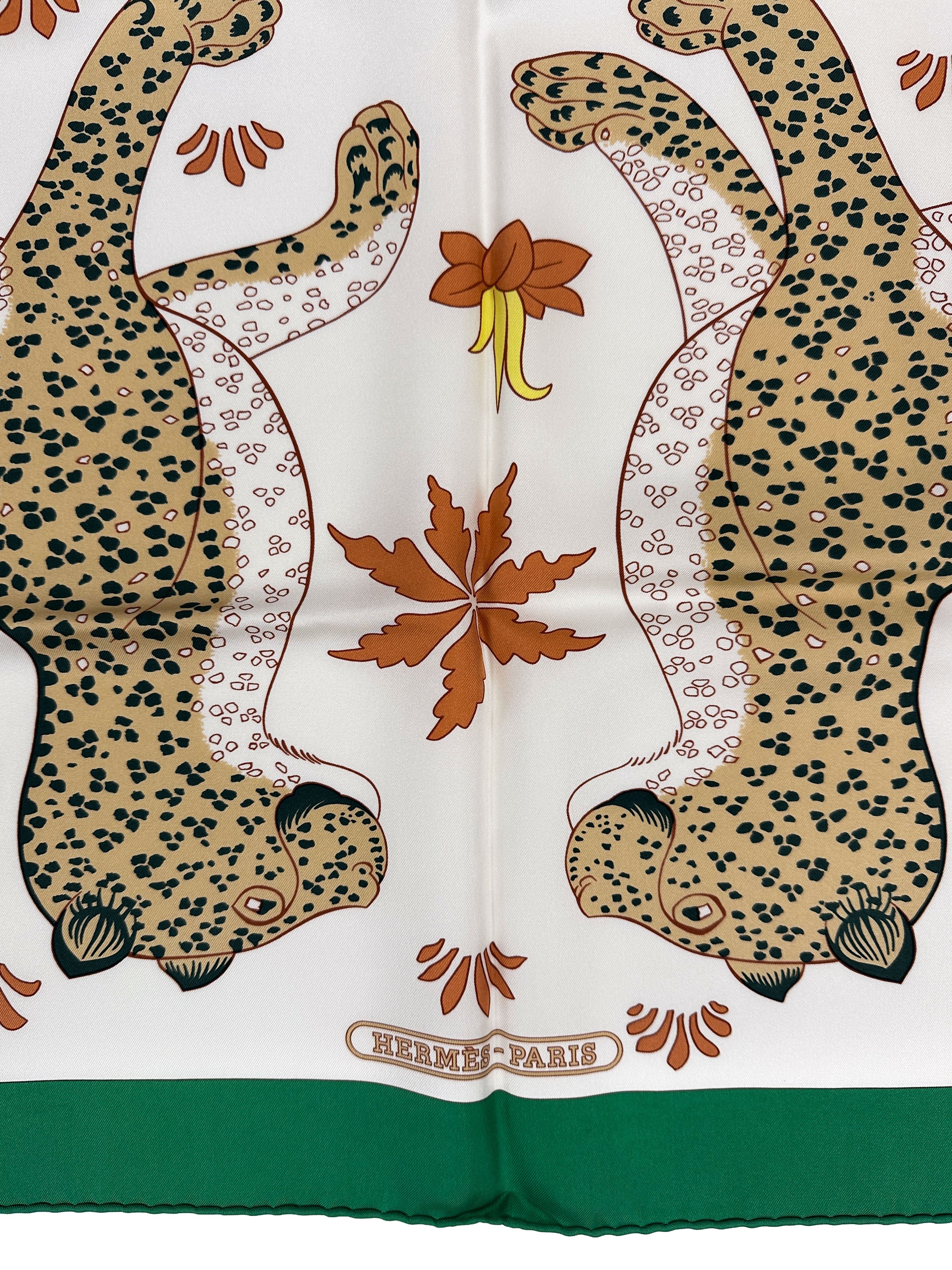 Hermès Les Leopards 90