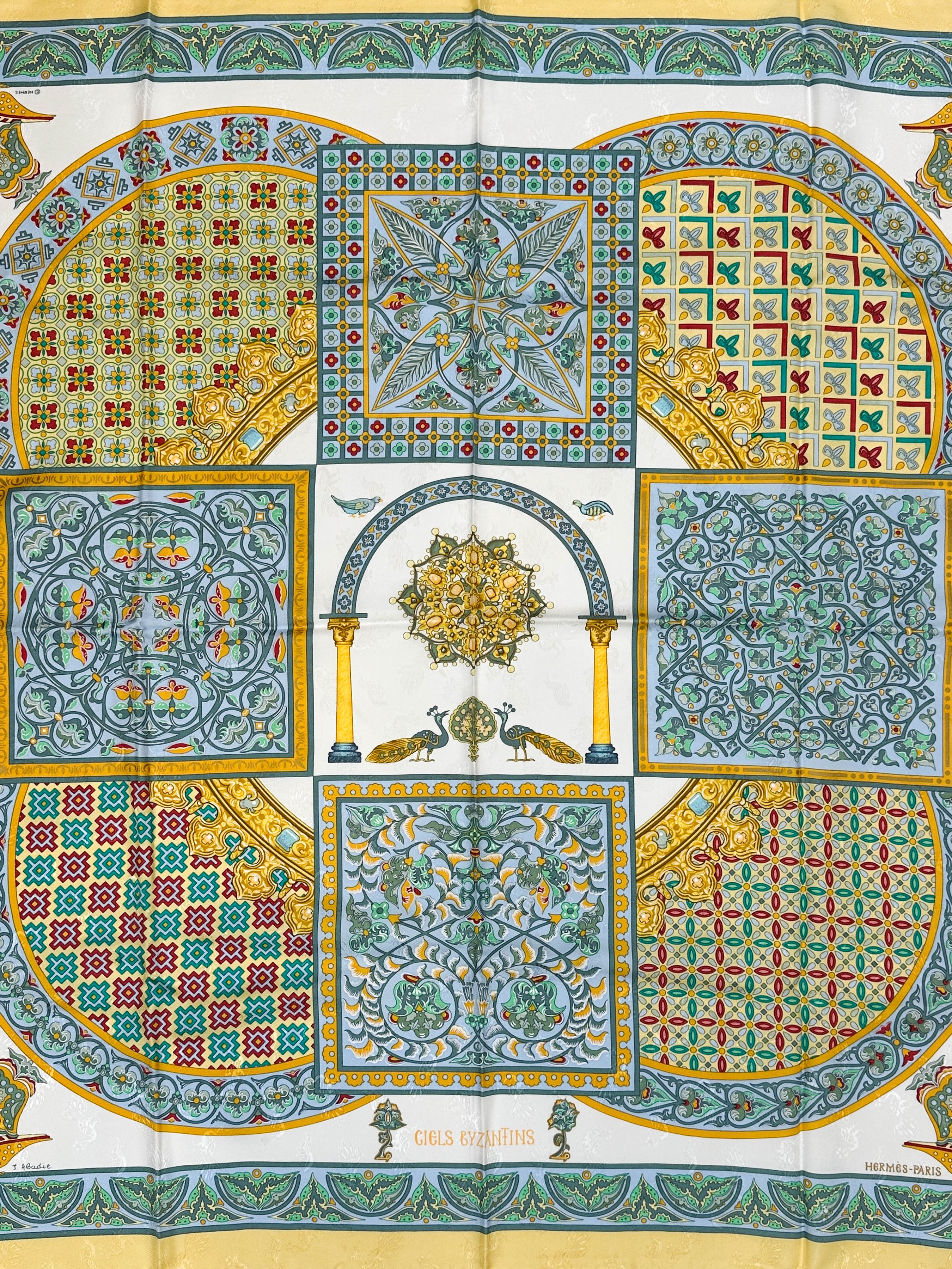 Hermès Ciels Byzantins Jacquard 90