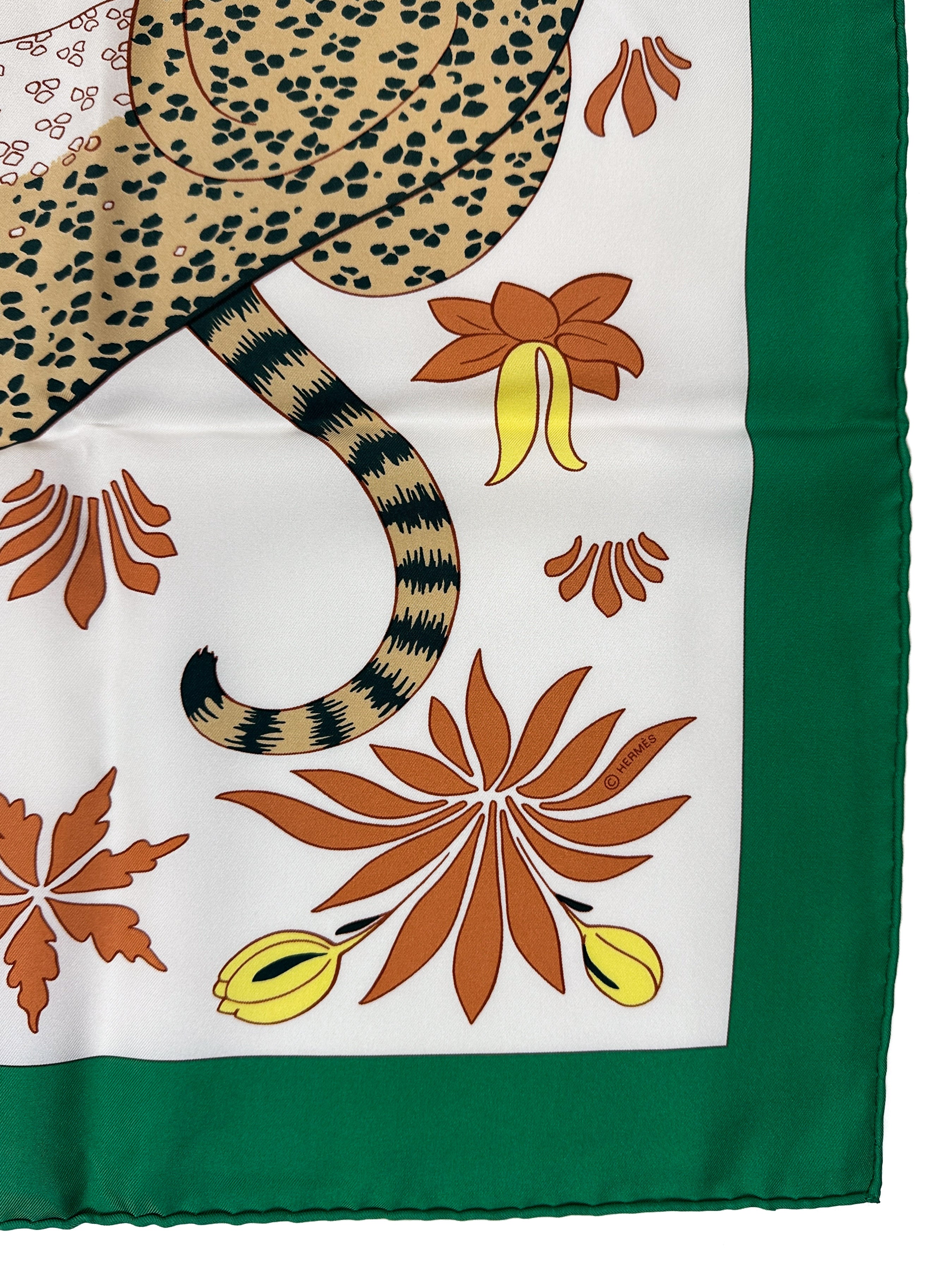 Hermès Les Leopards 90