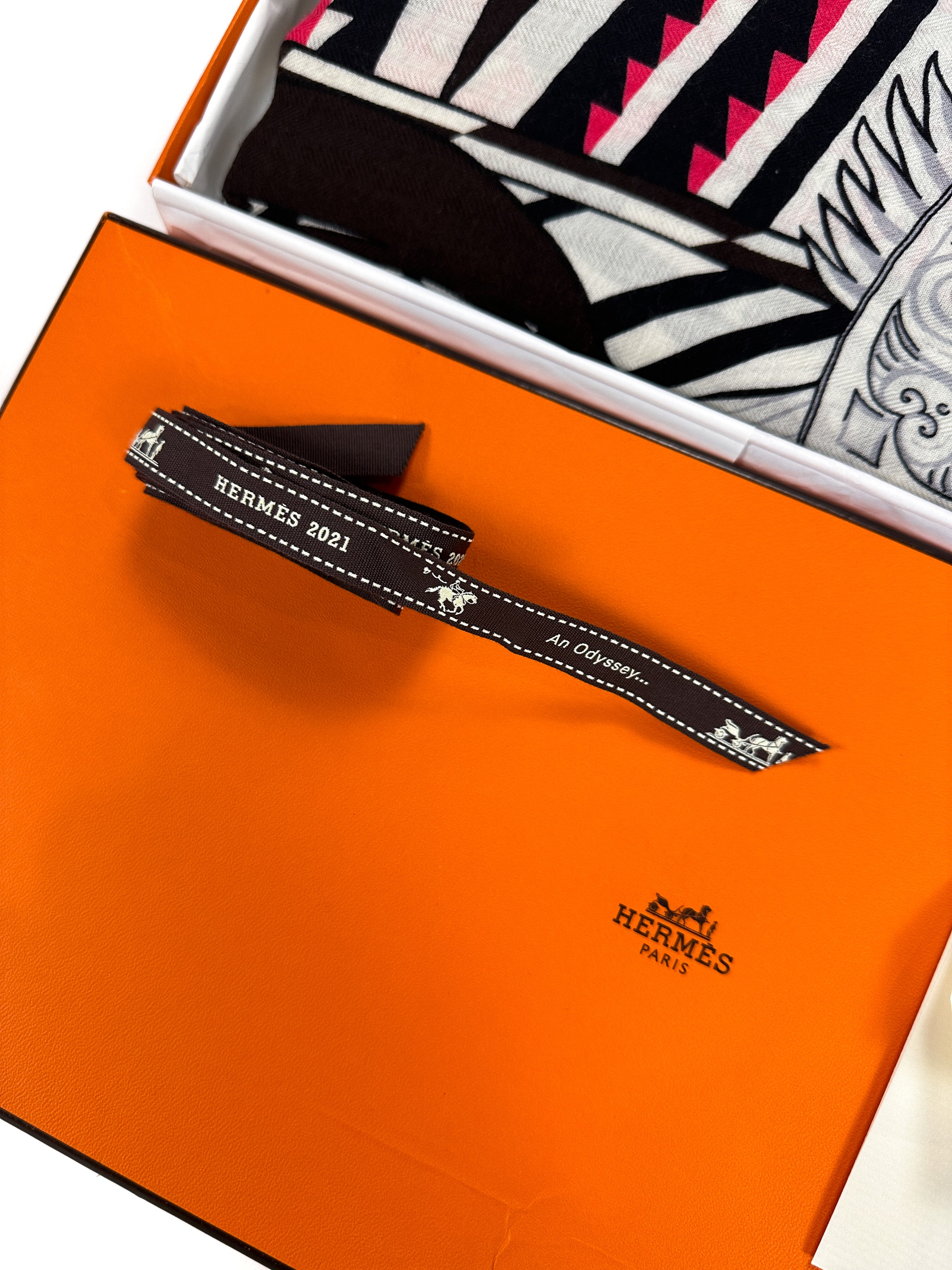 Hermès Kawa Ora Cashmere Silk 140