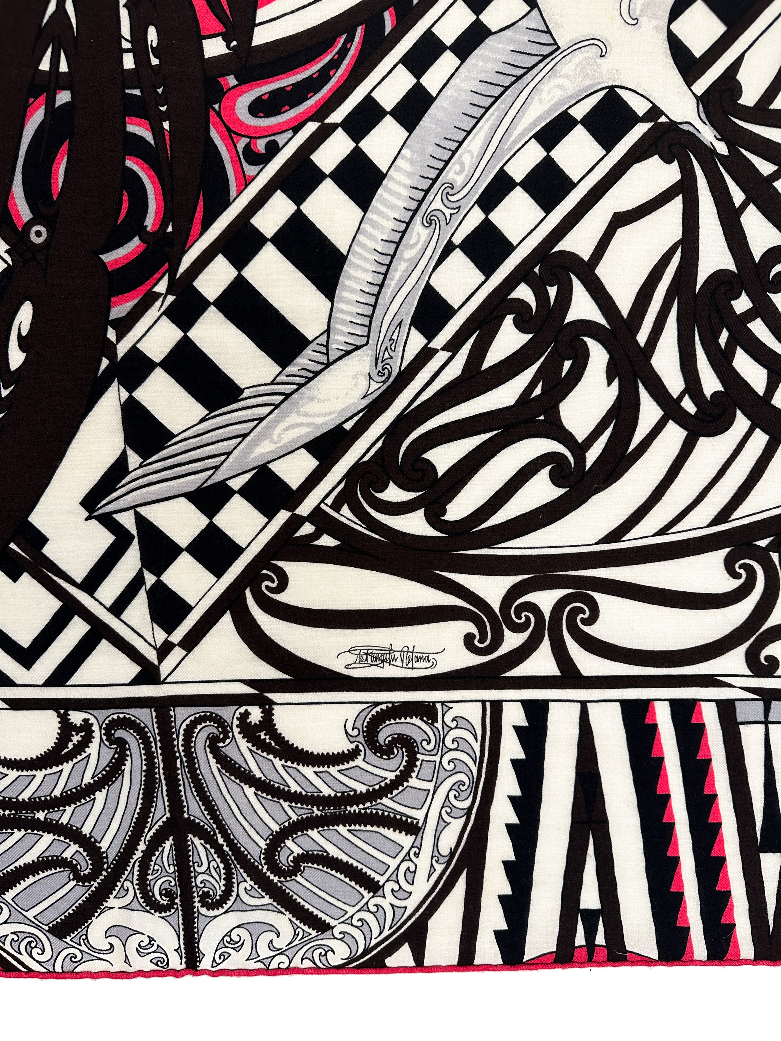 Hermès Kawa Ora Cashmere Silk 140